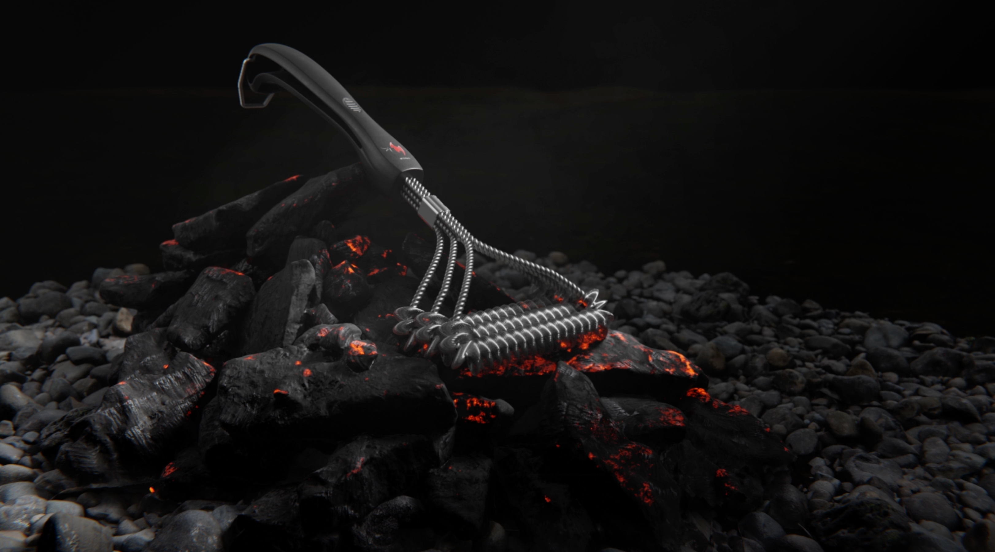 Safe Clean Grill Brush Instructions