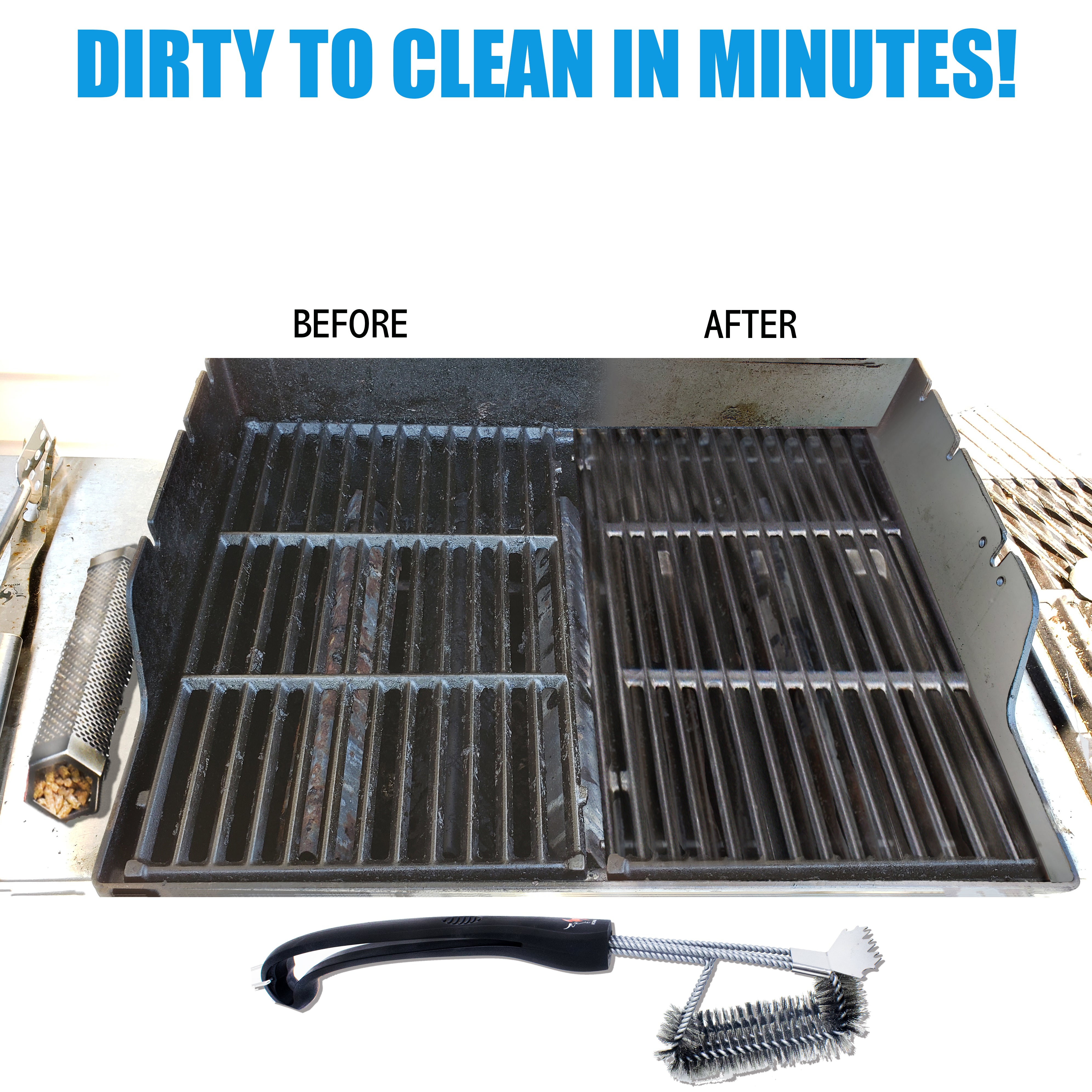 Again & Again! Kona & Safe/Clean Rated Best Grill Brushes of 2020