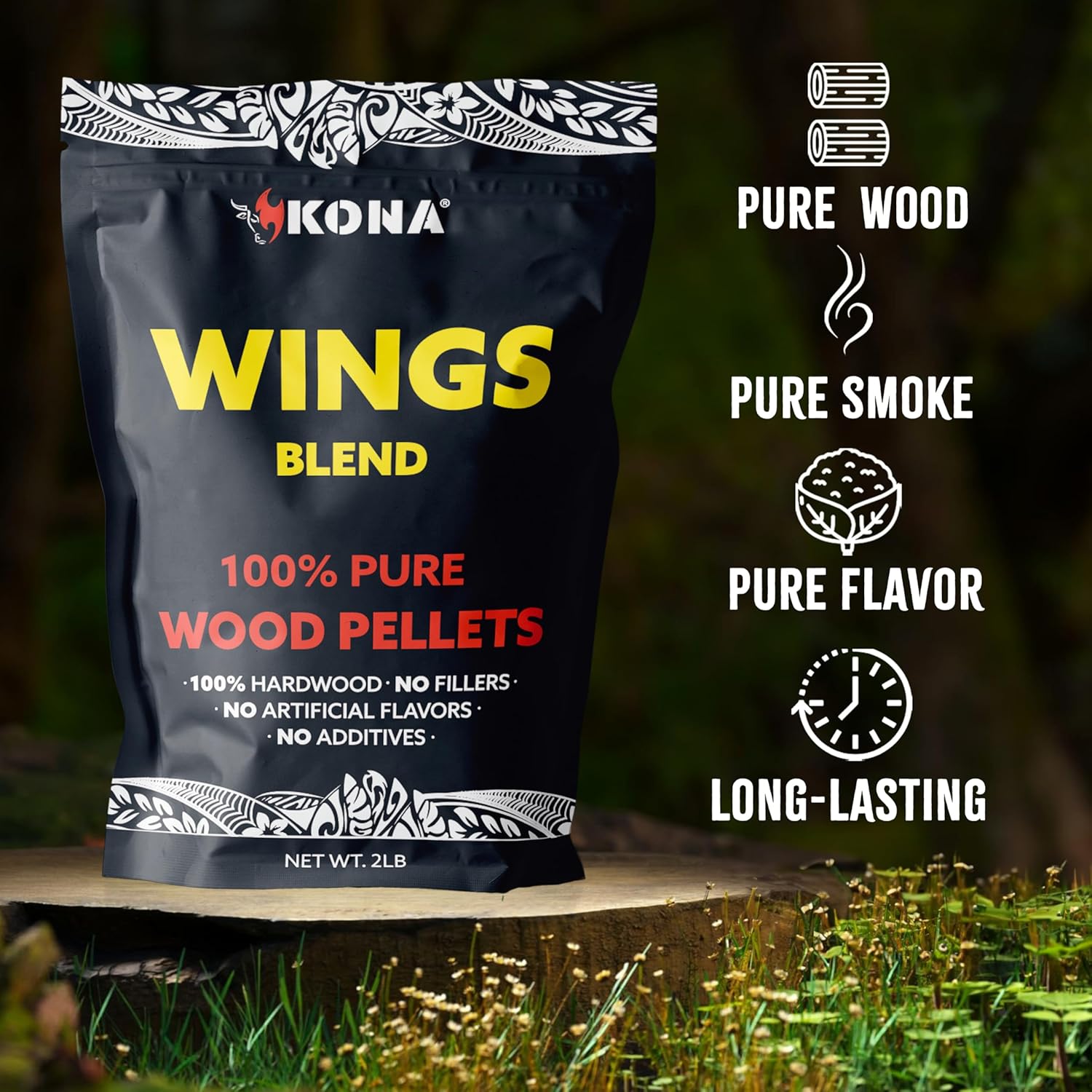Wings Blend Wood Smoker Pellets