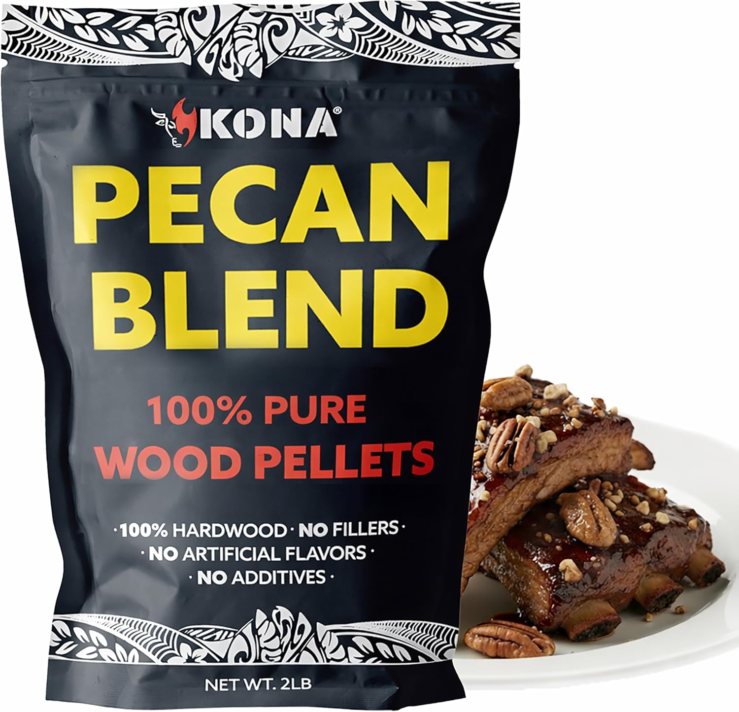 Kona Pecan Swet Praline Blend Wood Smoker Pellets