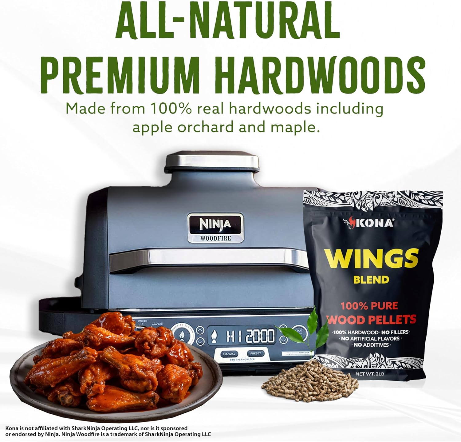 Wings Blend Wood Smoker Pellets