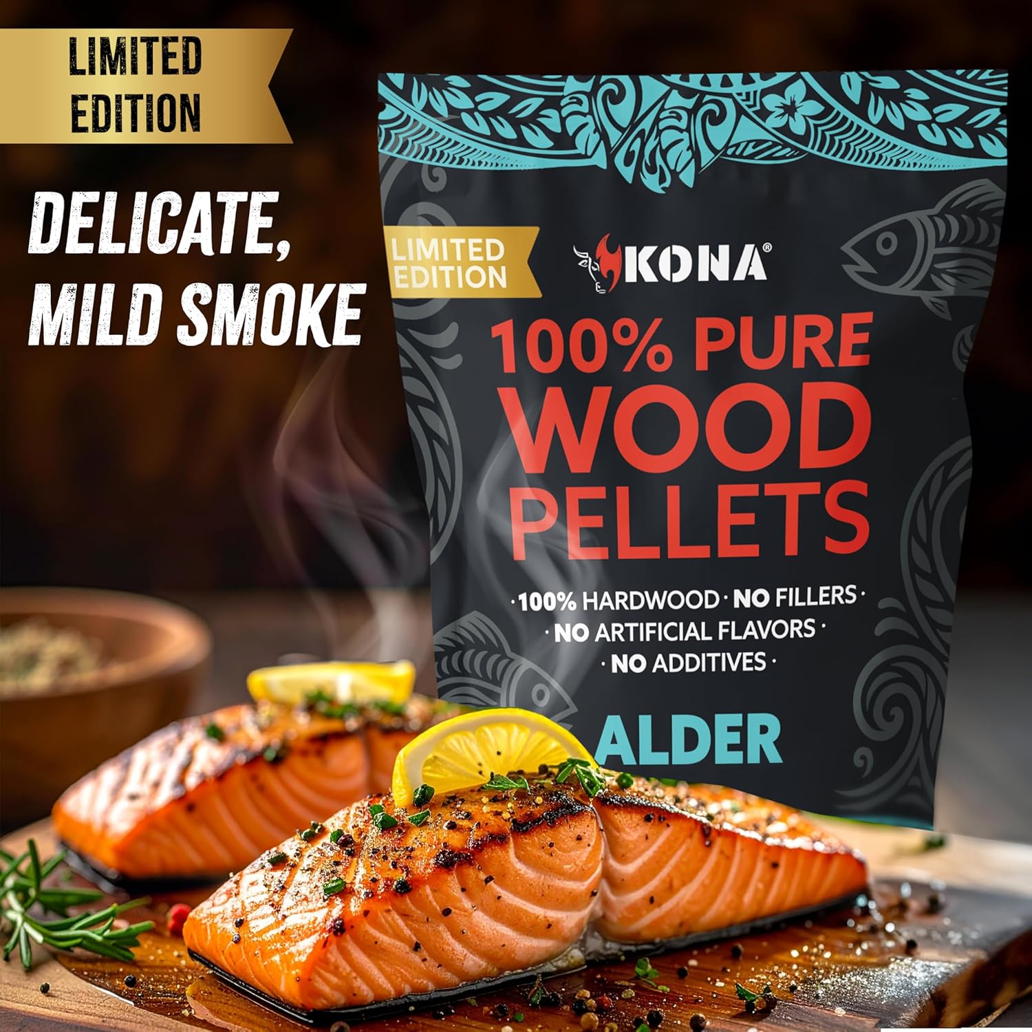 Alder Wood Smoker Pellets