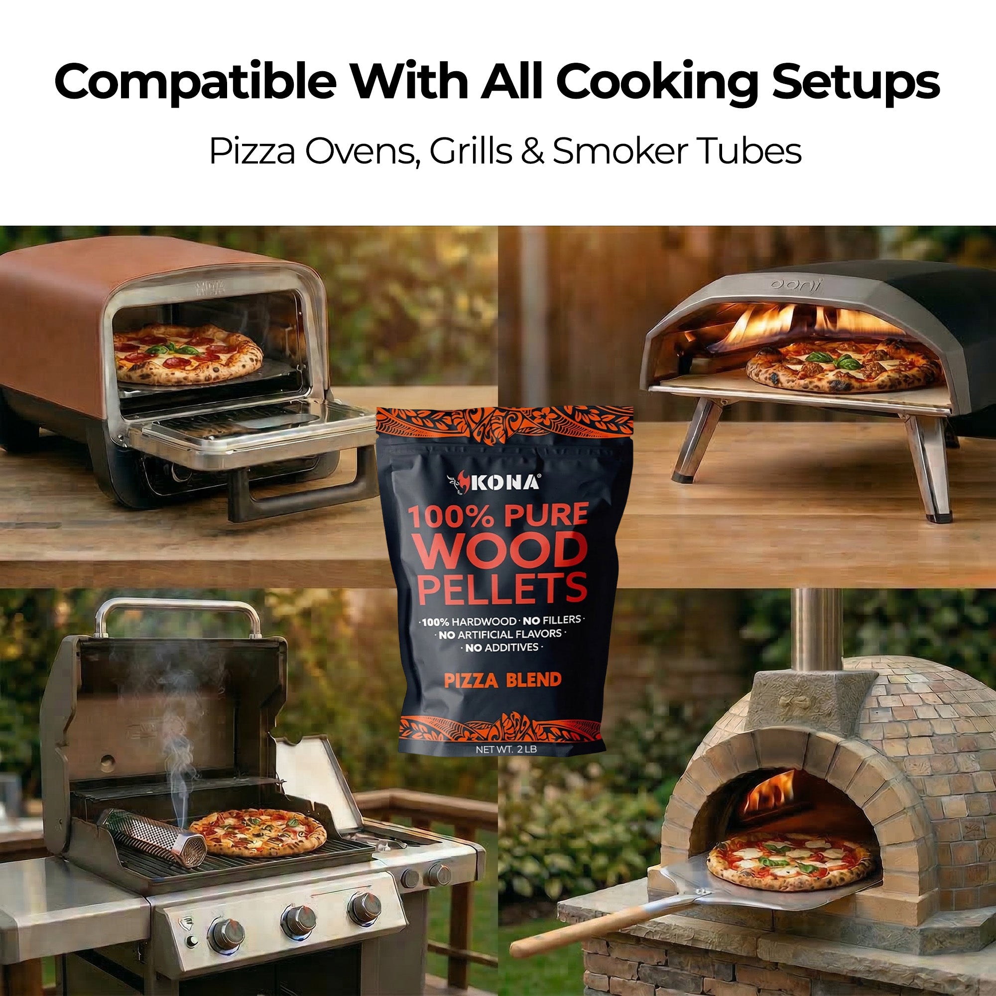 Pizza Oven Blend Wood Smoker Pellets