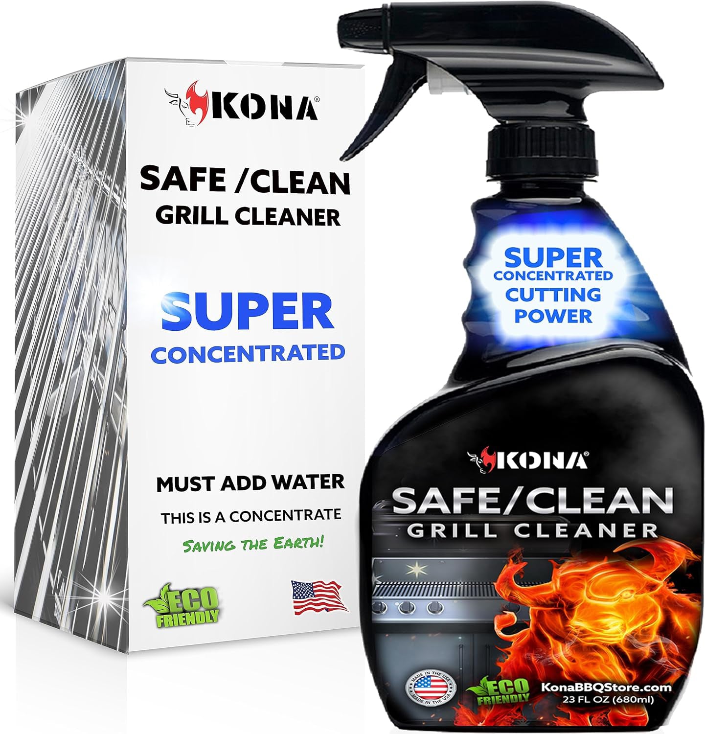 Safe/Clean Grill Cleaner Concentrate - 23 fl. oz. Spray Bottle