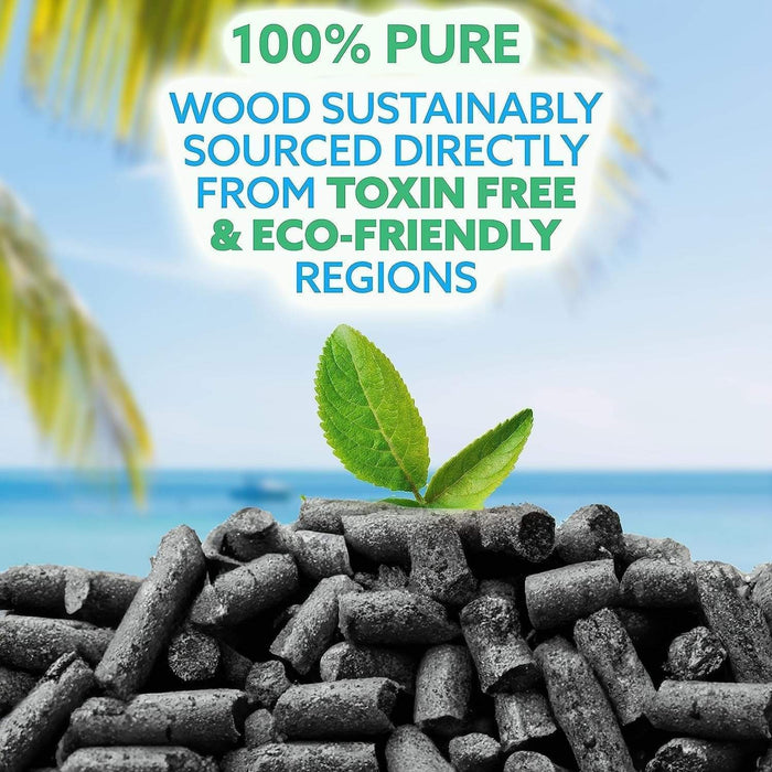 Kona Coal-Fired Pizza Charcoal Wood Smoker Pellets 100% Natural