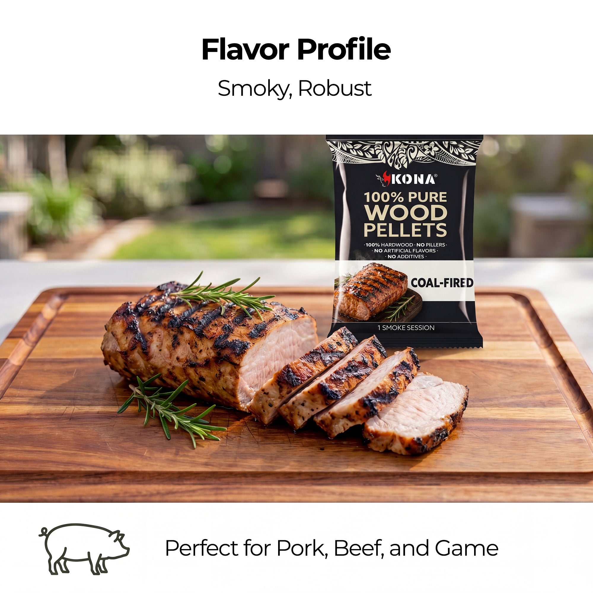 Kona Smoke Pods™ Coal-Fired Blend (24-Pack) for Ninja Woodfire Grill