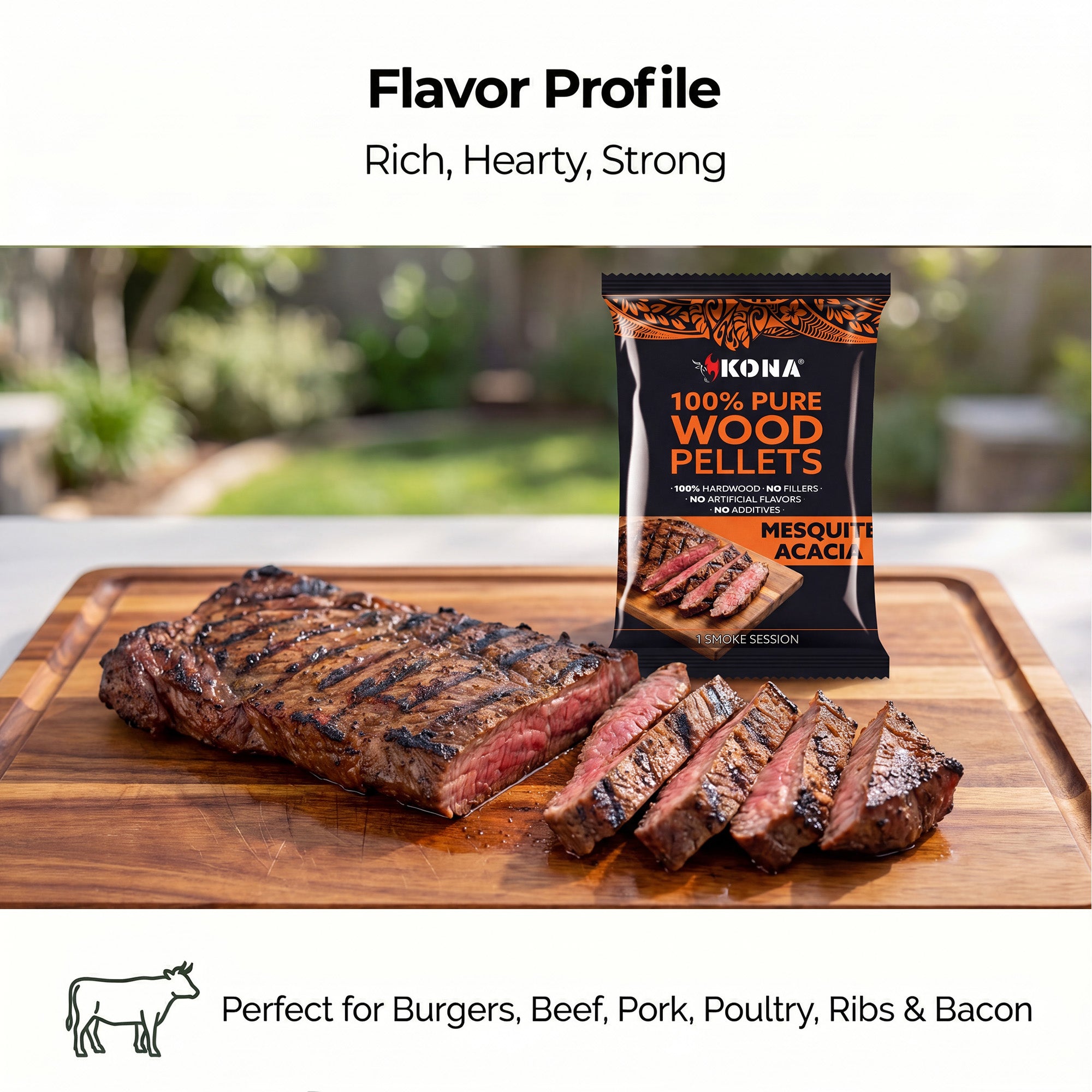 Kona Smoke Pods™ Mesquite Acacia (24-Pack) for Ninja Woodfire Grill