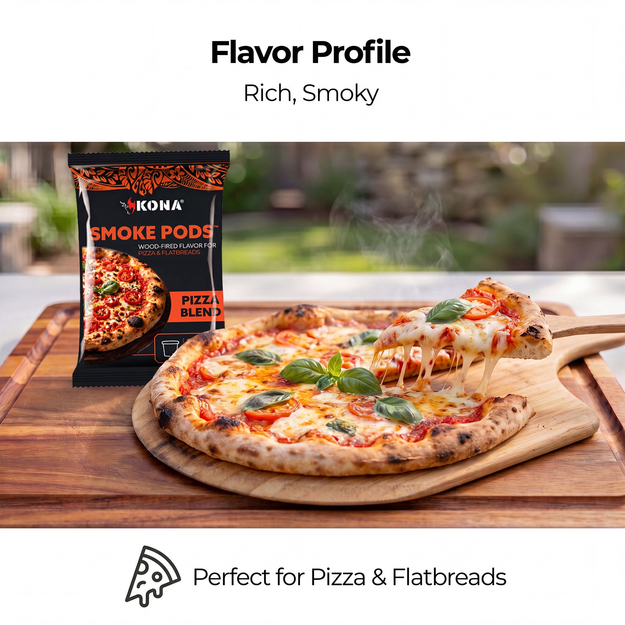 Kona Smoke Pods™ Pizza Blend (24-Pack) for Ninja Woodfire Grill