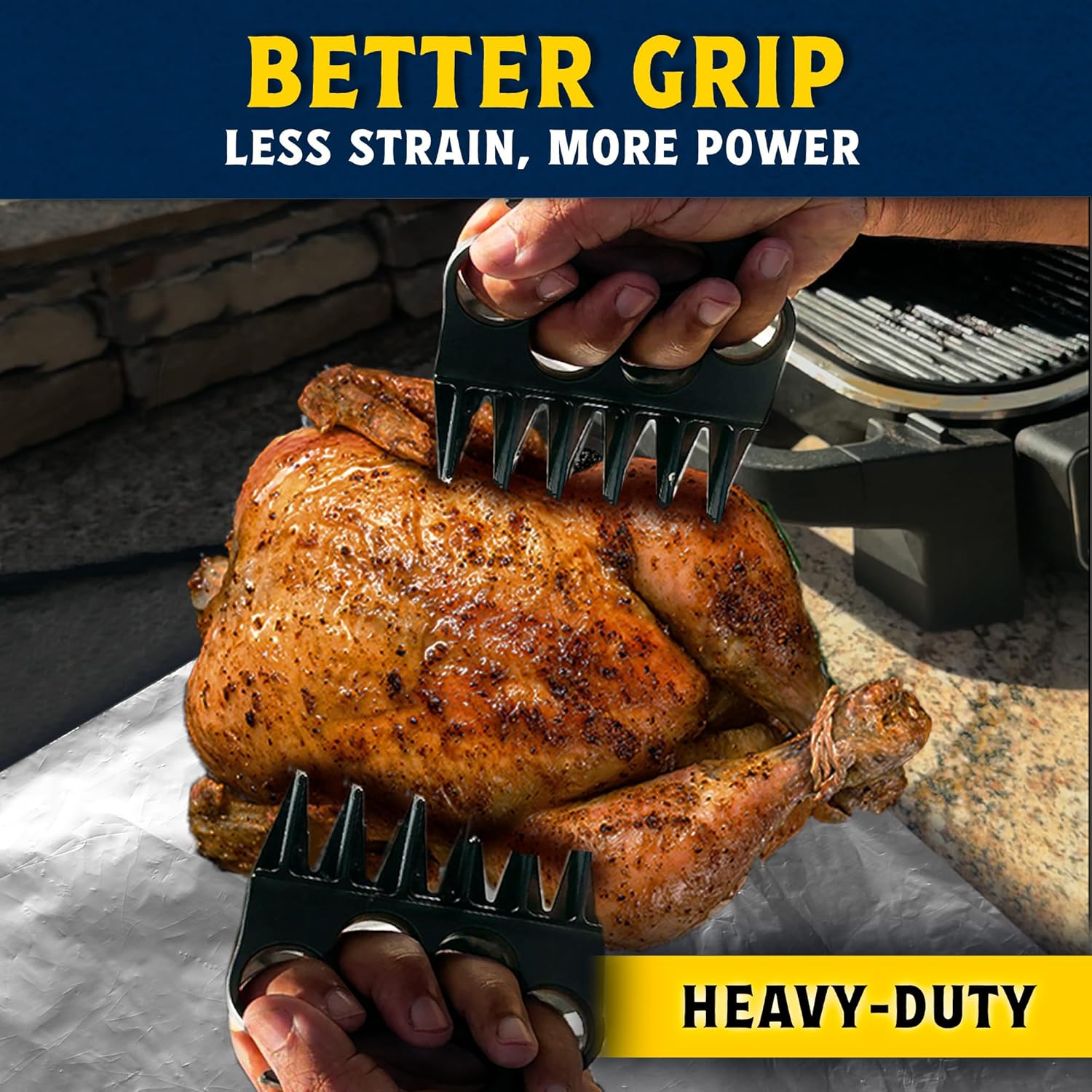 Wolverine Heavy Duty Plastic Meat Shredder Claws