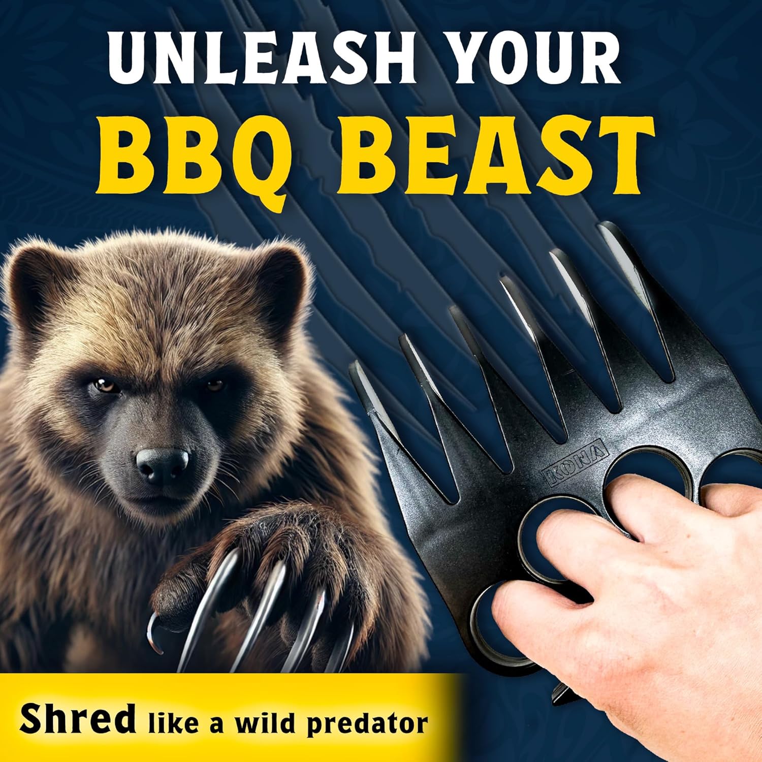 Wolverine Heavy Duty Plastic Meat Shredder Claws