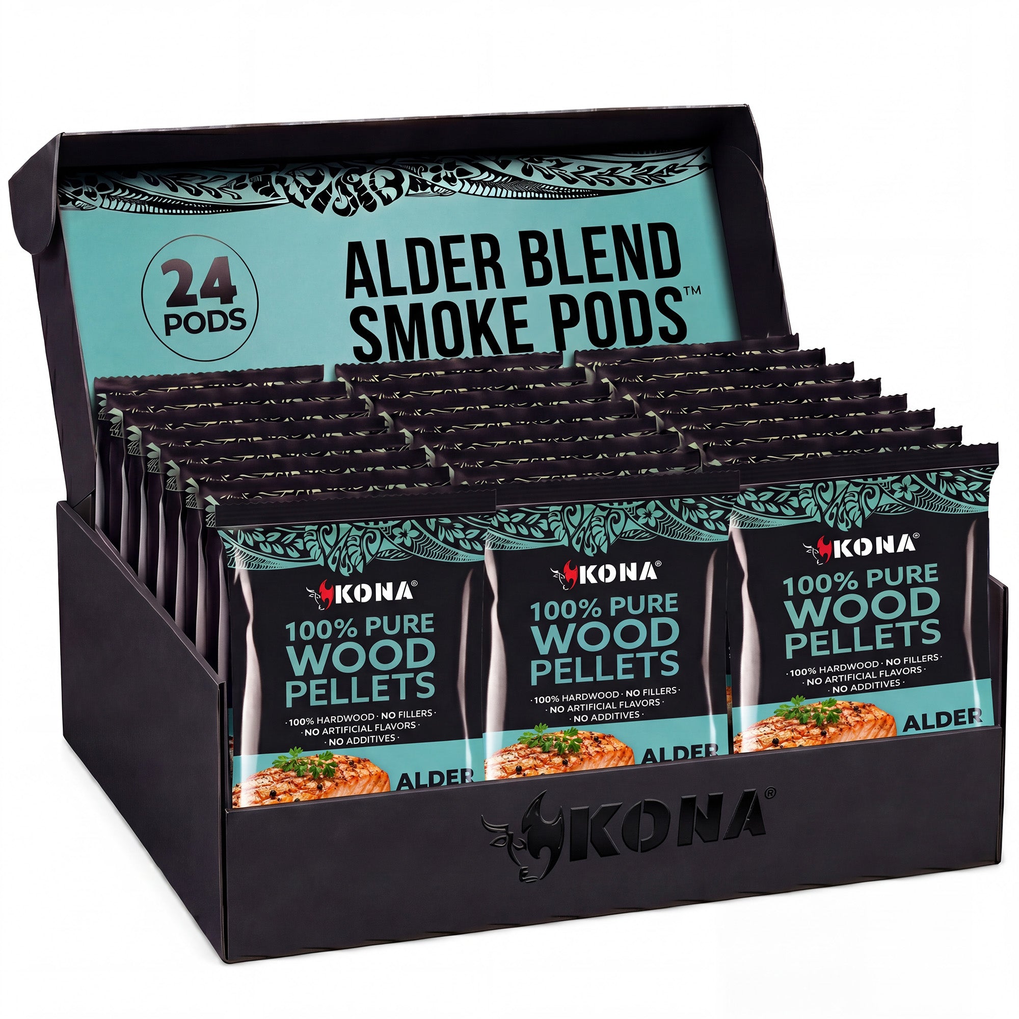 Kona Smoke Pods™ Alder Blend (24-Pack) for Ninja Woodfire Grill