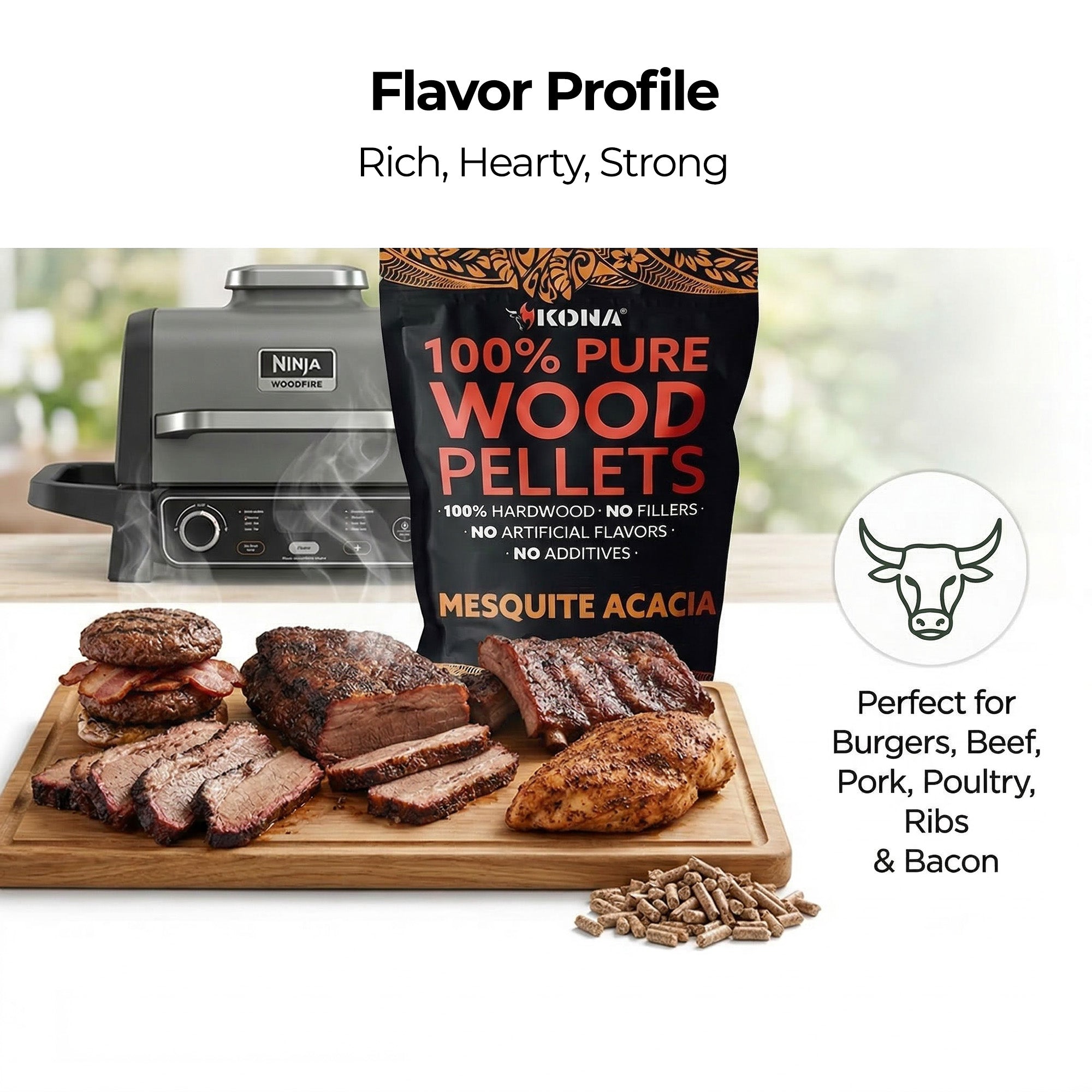 Mesquite Blend Wood Smoker Pellets