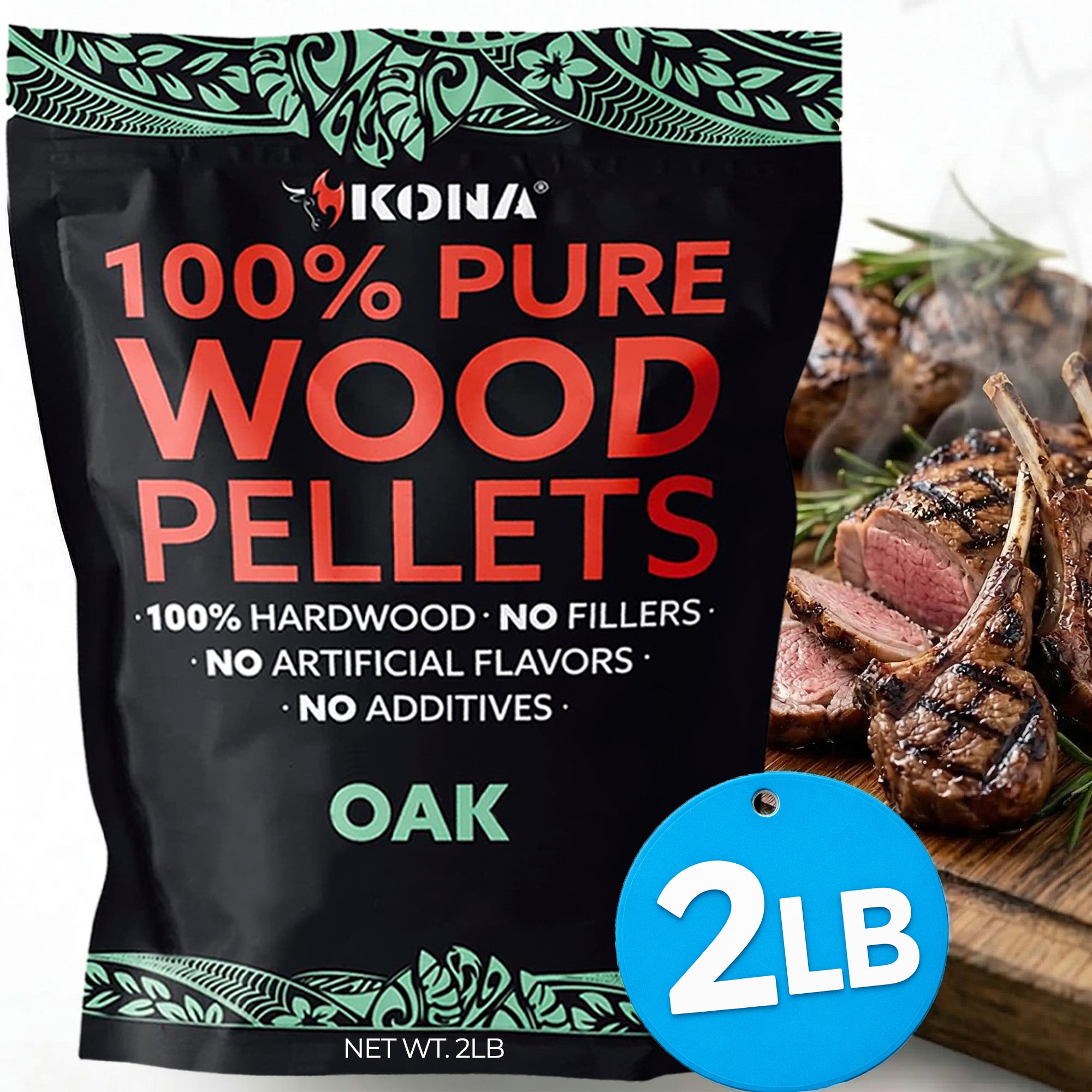100% Oak Wood Smoker Pellets