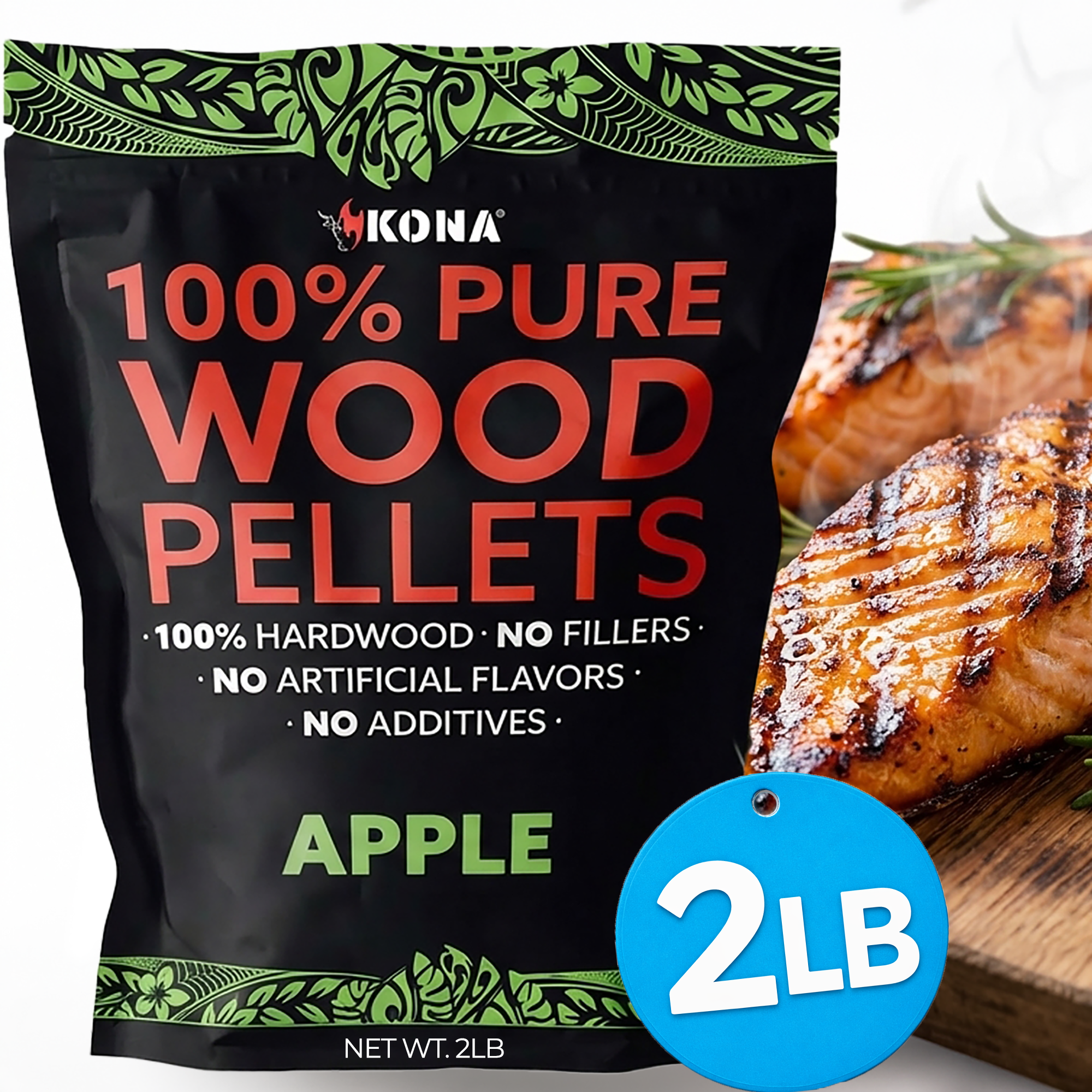 100% Apple Wood Smoker Pellets