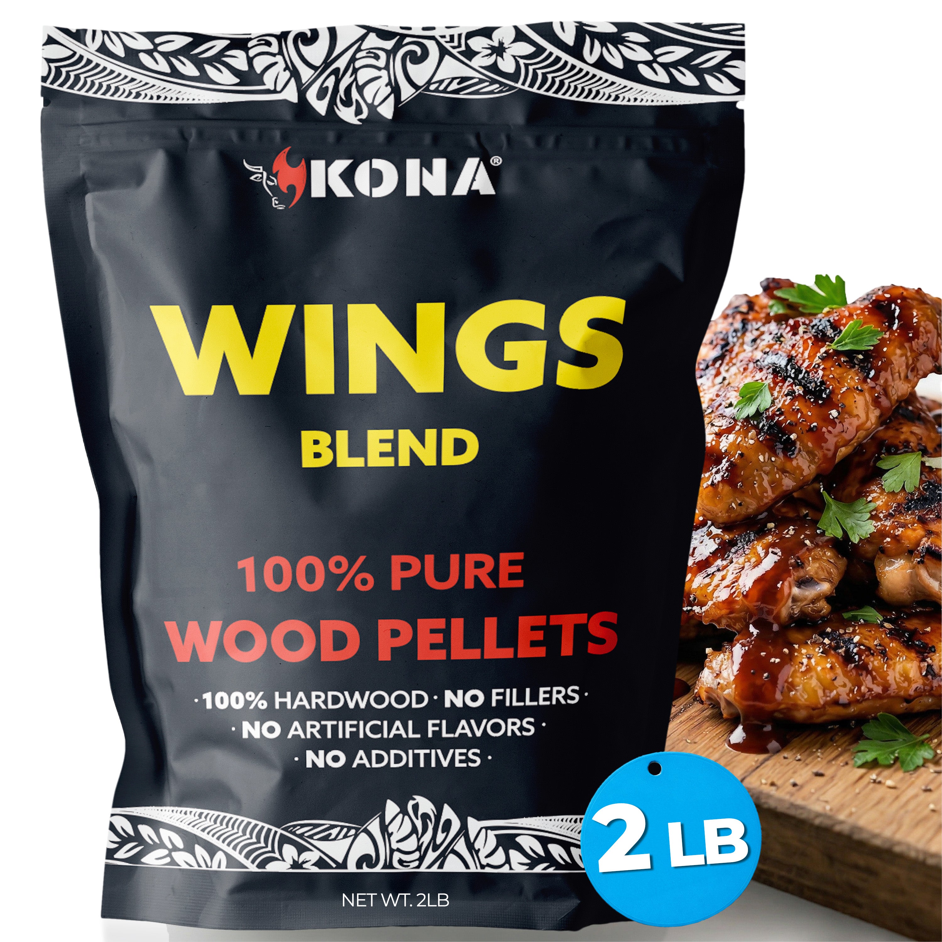 Wings Blend Wood Smoker Pellets