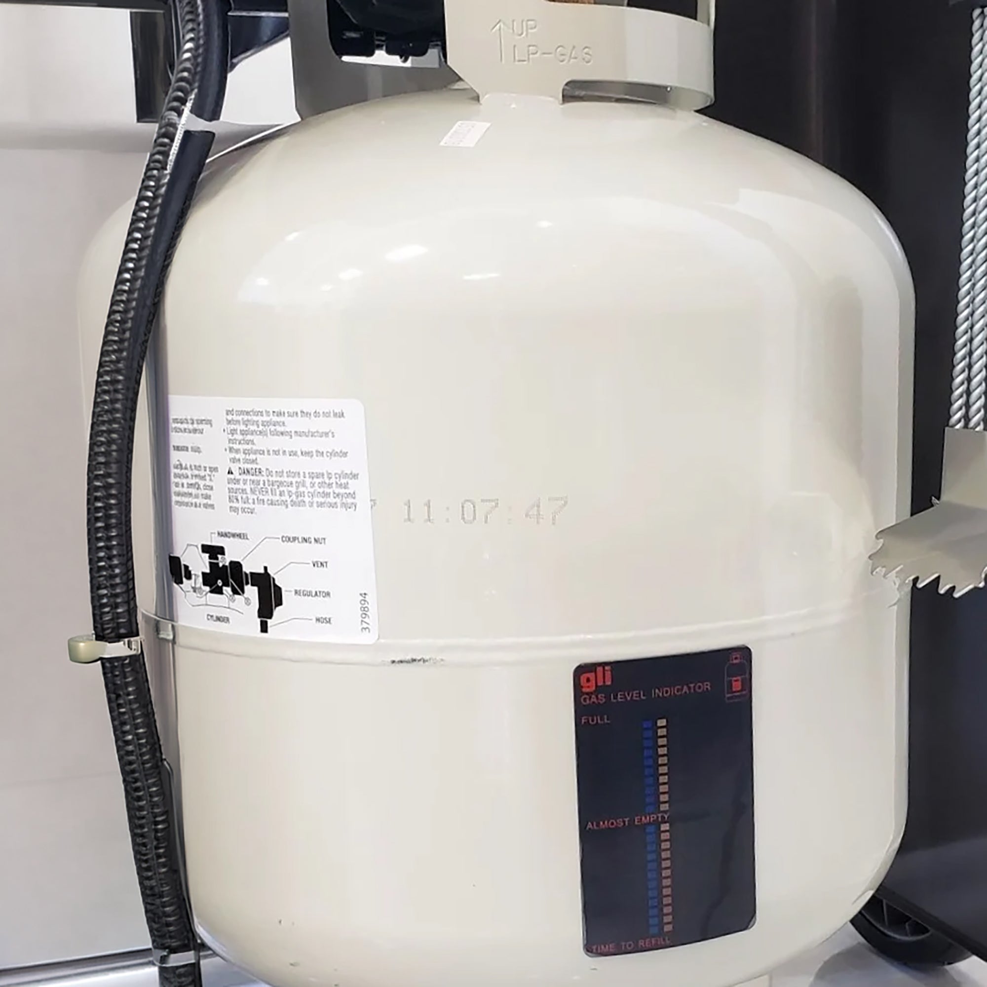 Propane Tank Gas Level Indicator Magnet - 2 Pack