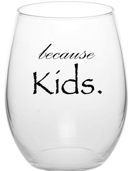 OPEN BOX Sip With Attitude Stemless Wine Glasses