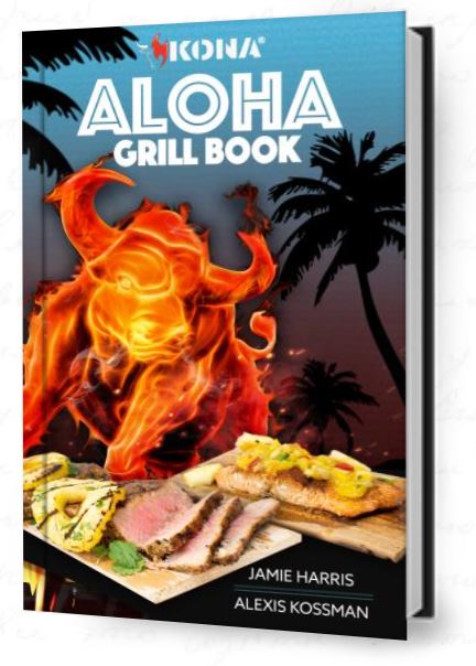 ALOHA! Grill - Official Kona BBQ Grill Book - Instant Delivery