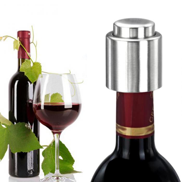 Stainless Steel Premium Wine Bottle Stopper