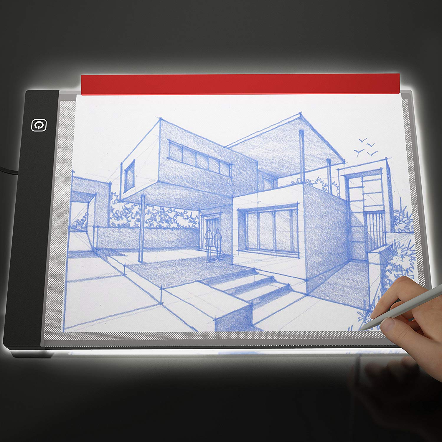 OPEN BOX Light Box for Tracing - A4 13x9 inch