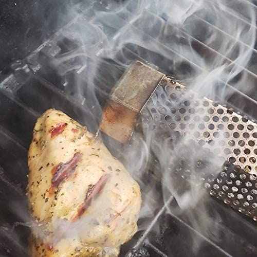 Wood Smoker Tube + 1 lb Premium Wood Smoker Pellets