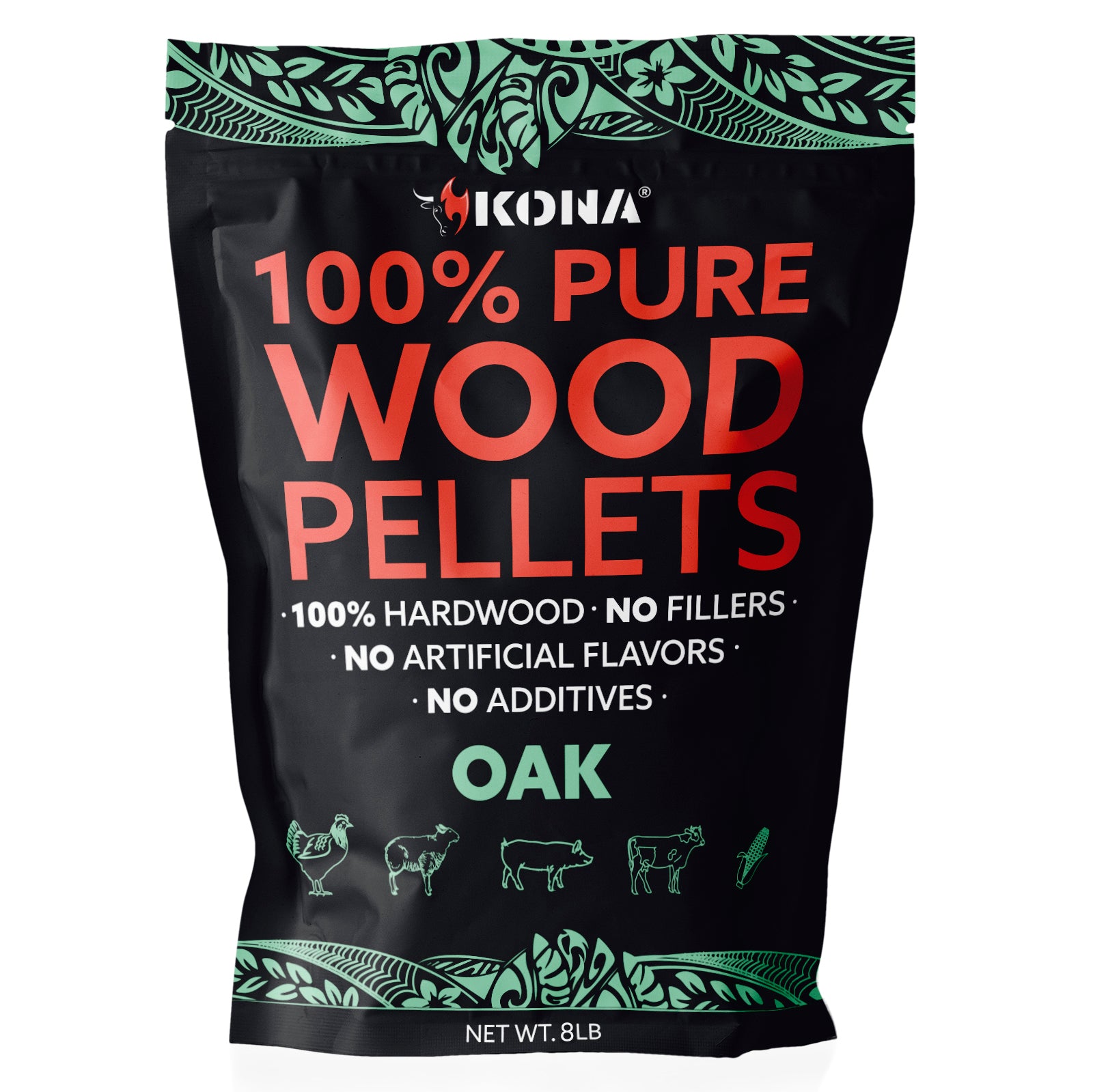 100% Oak Wood Smoker Pellets