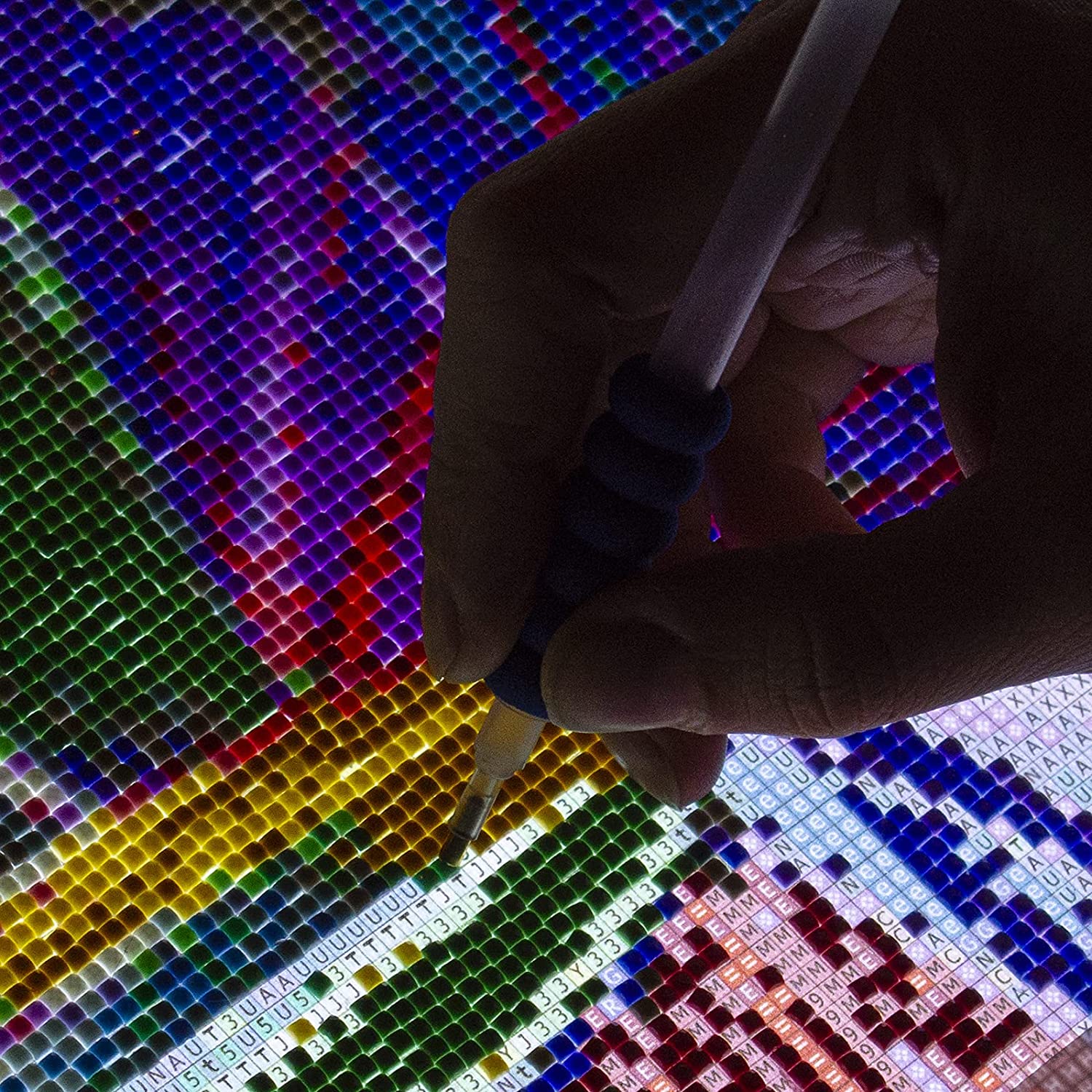 A3 LED Bright Light Pad for Diamond Painting - Professional Quality - USB Powered Light Board Kit, Adjustable Brightness with Premium Pen and Paper Holder