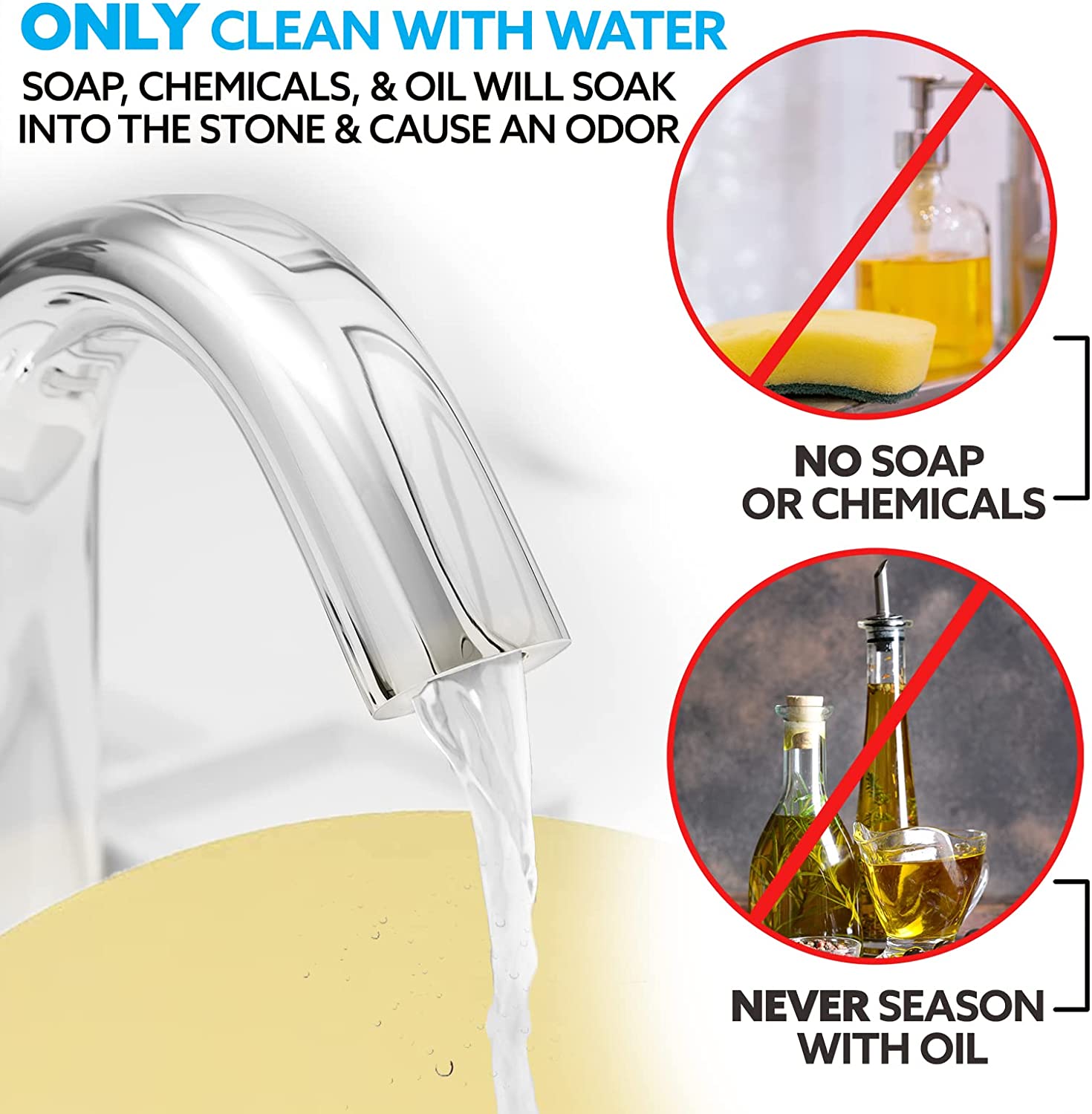 Kona Rectangle Cordierite Pizza Stone - 15"x12"