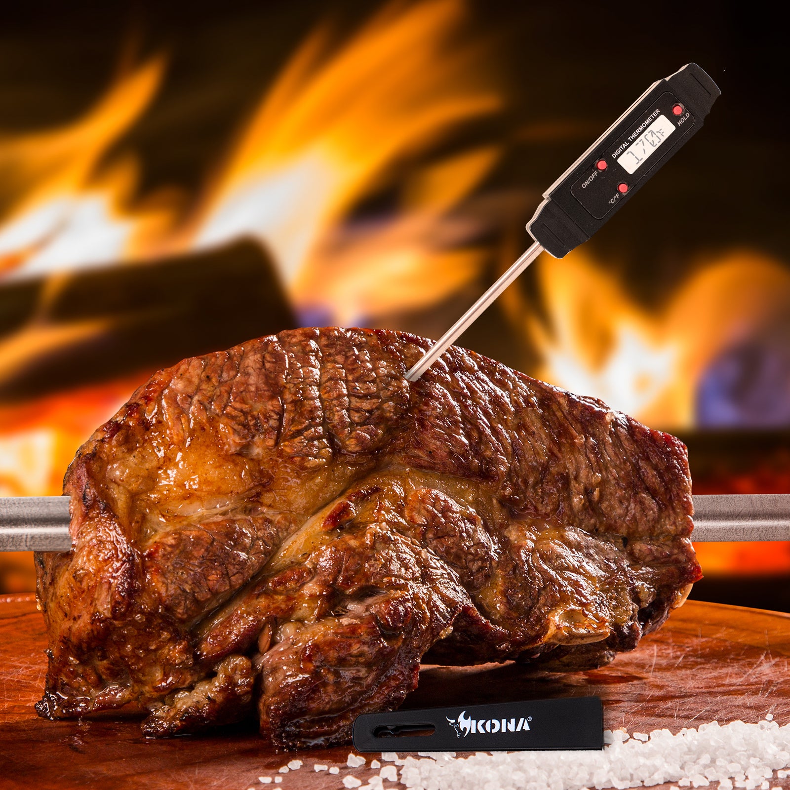 Digital Meat Thermometer - Pocket Sized