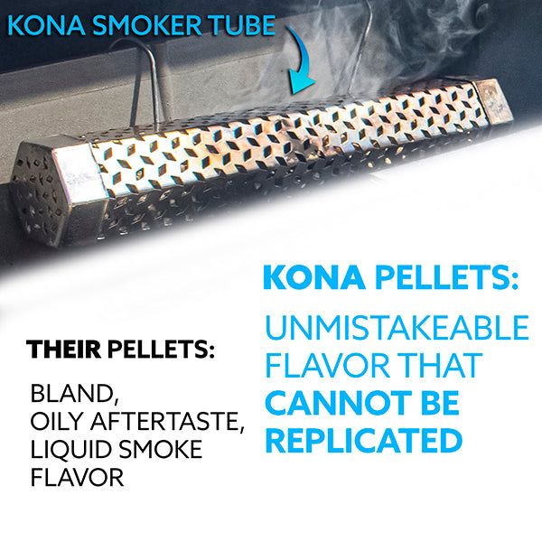Kona All-Purpose Wood Pellet Variety Pack (4 x 2 lb) for Ninja Woodfire & Smokers