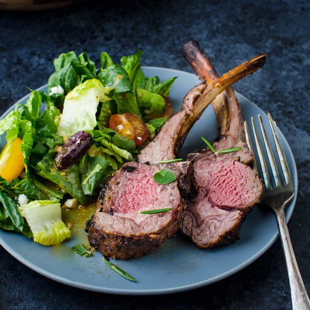 Savor the Love: A Romantic Rack of Lamb with Herbs for Your Valentine's Day Dinner