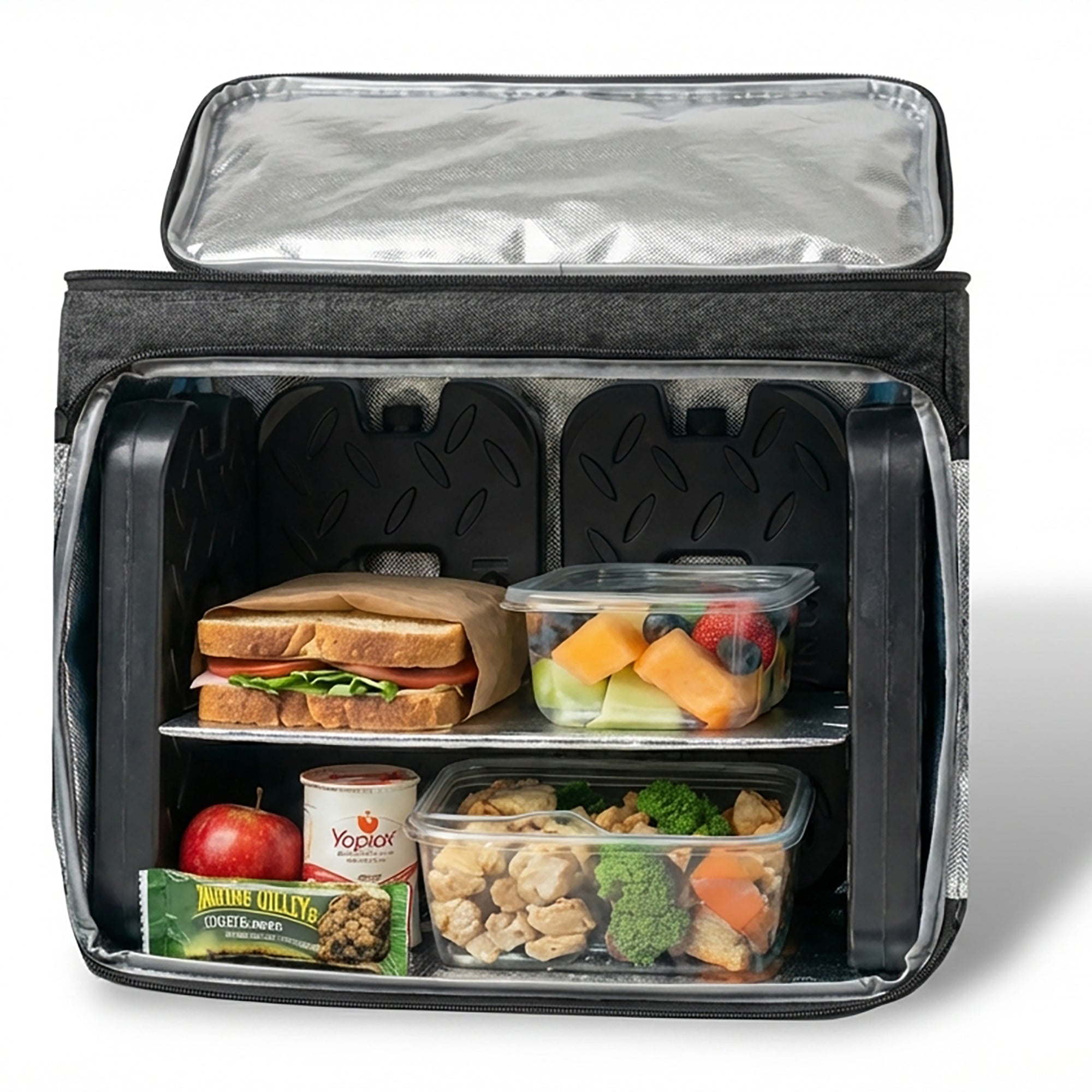 Black Heavy Duty Ice Pack for Coolers - 2 lb.