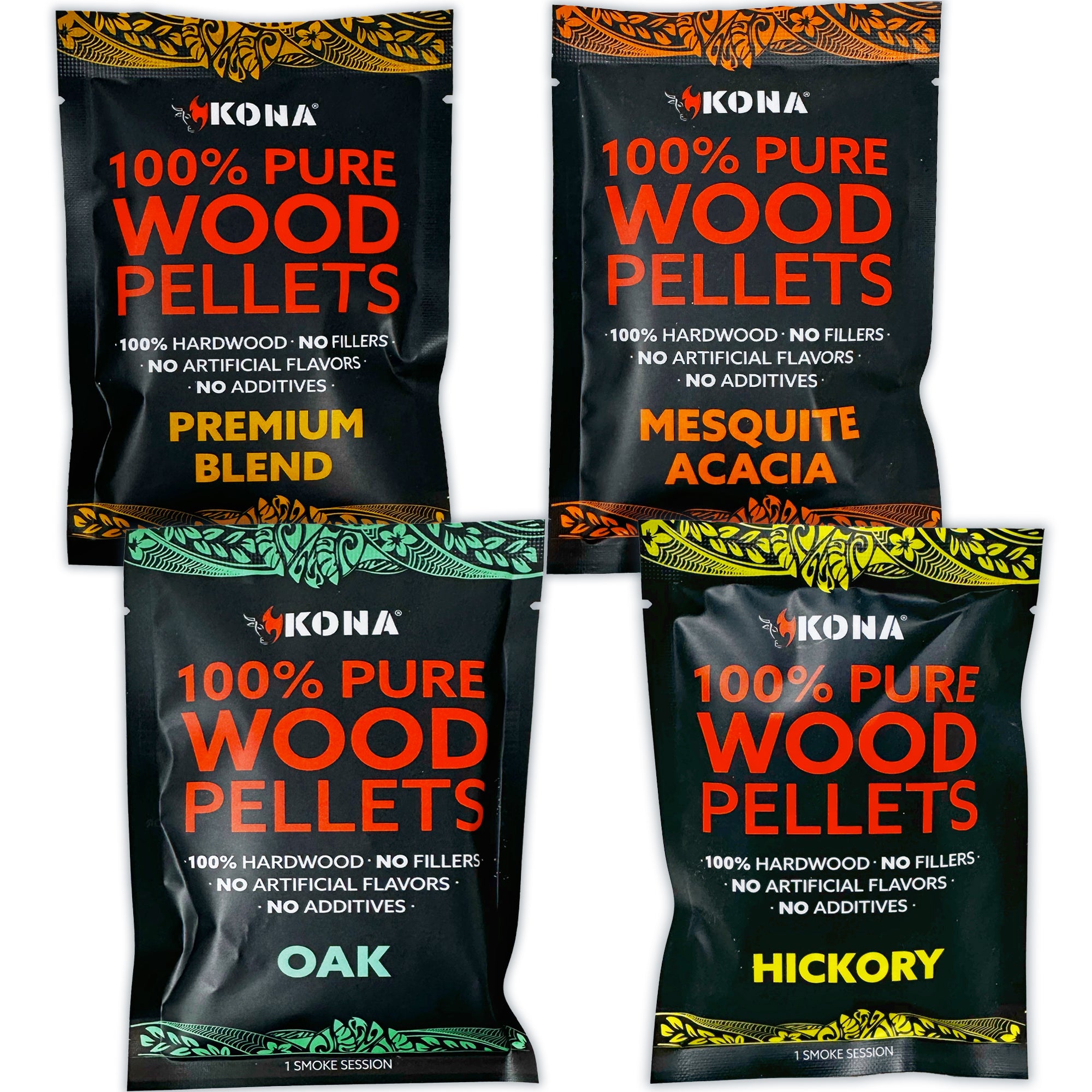 $5 Buck Club - Kona Wood Smoker Pellets Sampler Pack