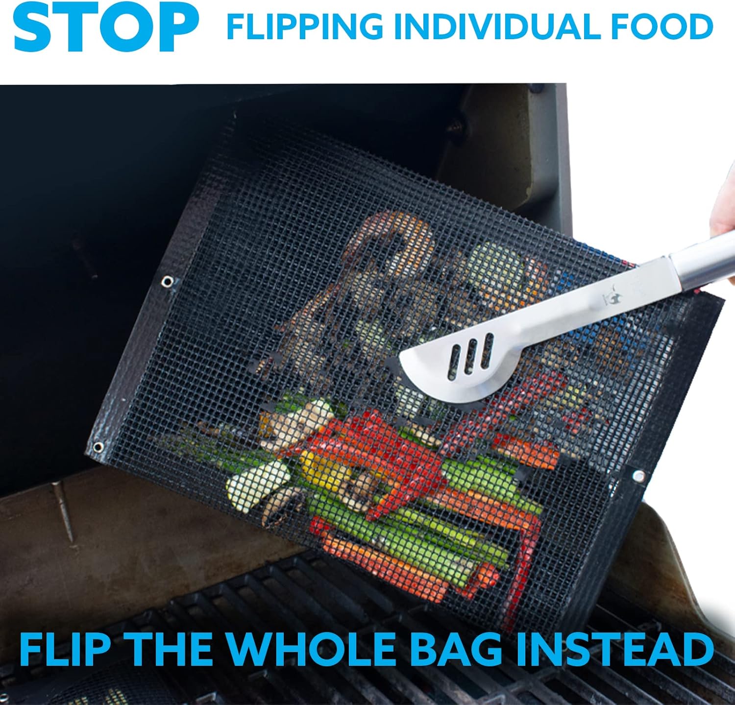 Mesh Grill Bags - Non-Stick (Set of 2)