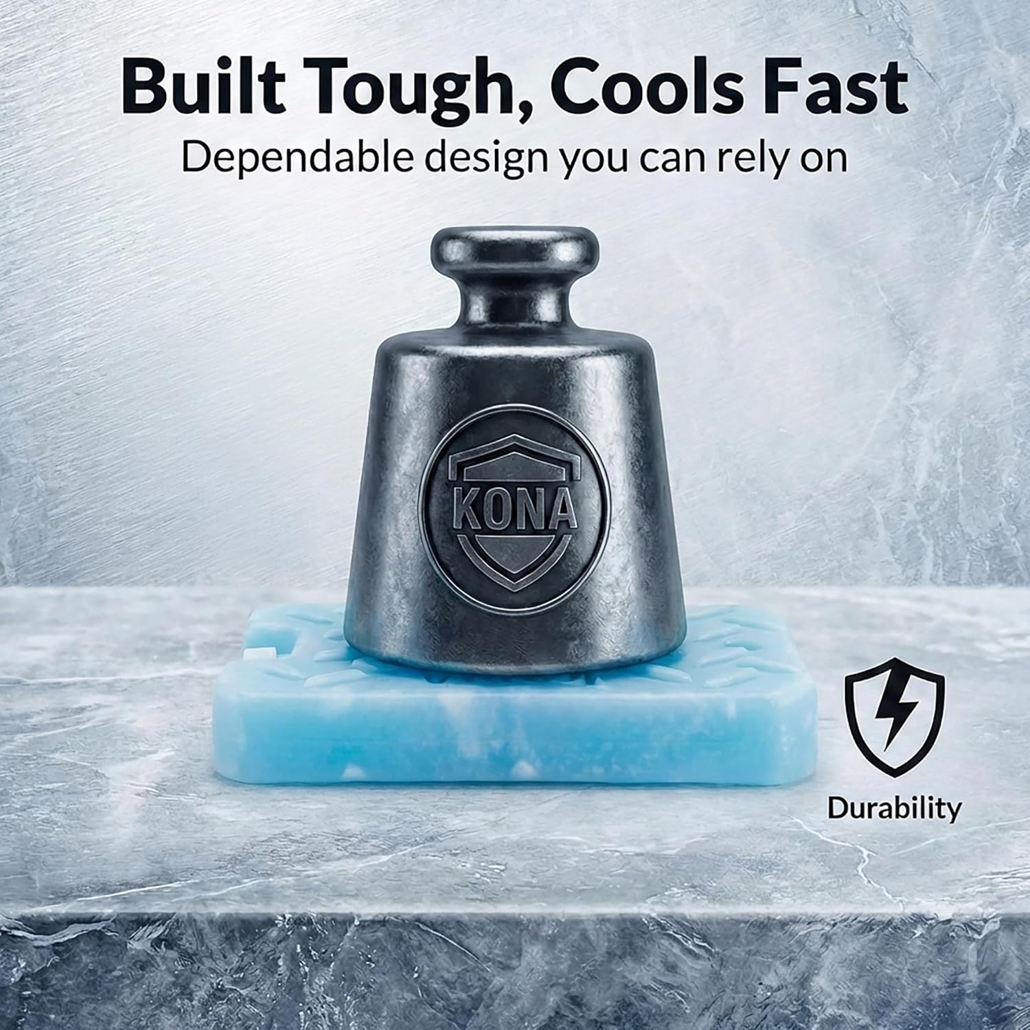 Blue Heavy Duty Ice Pack for Coolers - 2 lb.