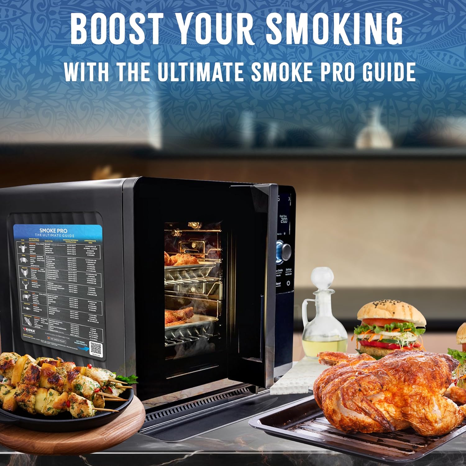 Magnetic Wood Pellet & Smoking Guide