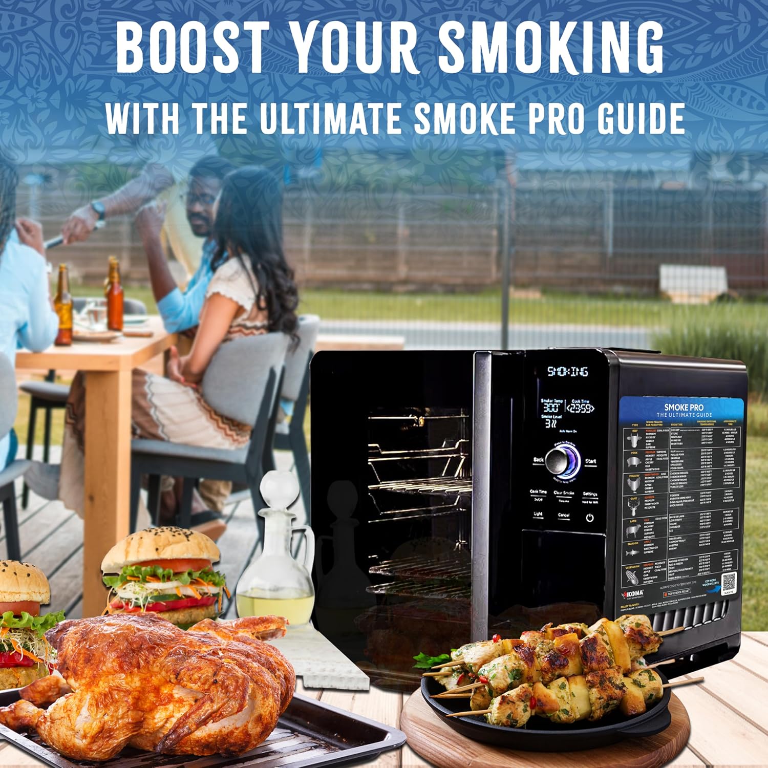 Magnetic Wood Pellet & Smoking Guide