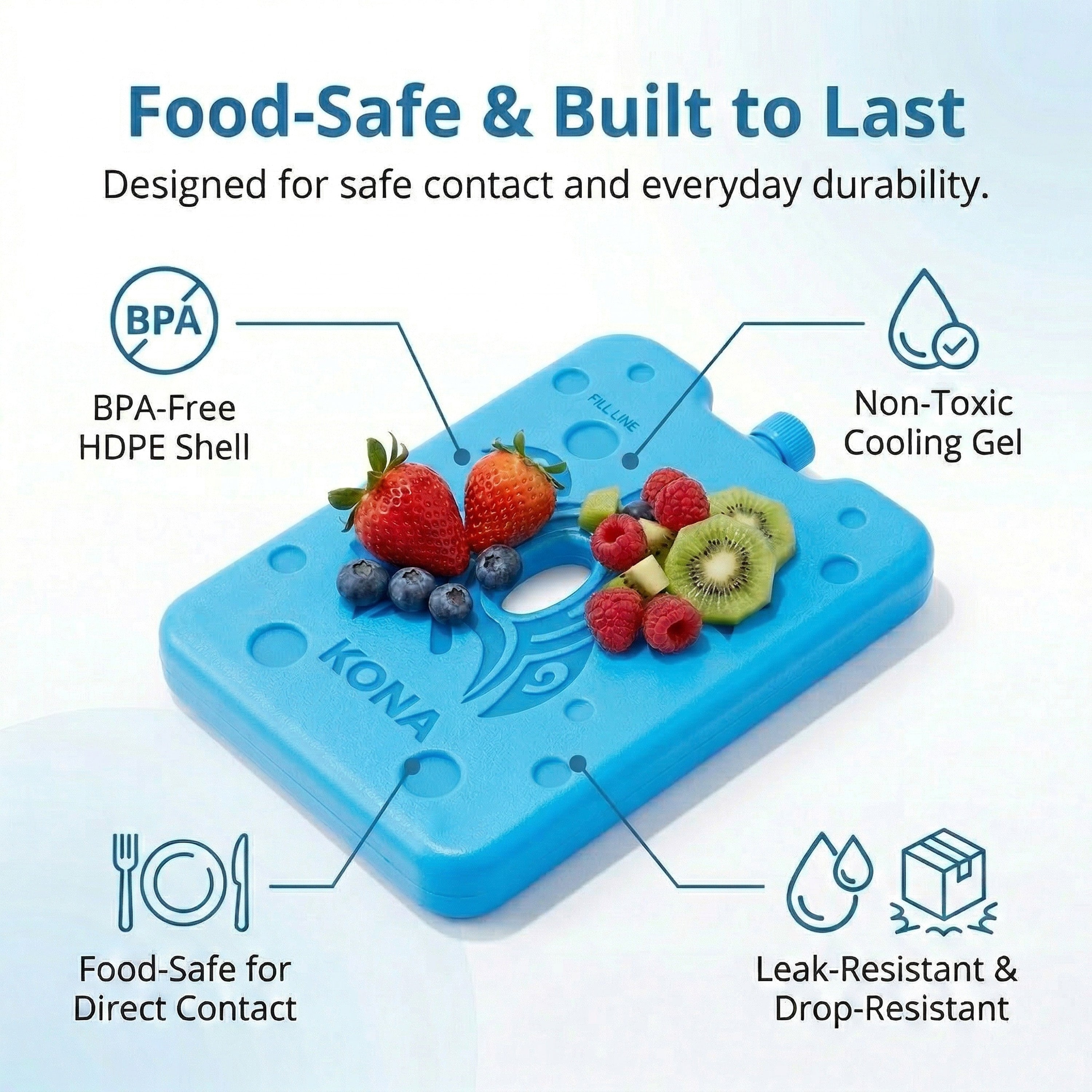 Lunch and Bento Boxes Ice Packs – Cute Turtle Design