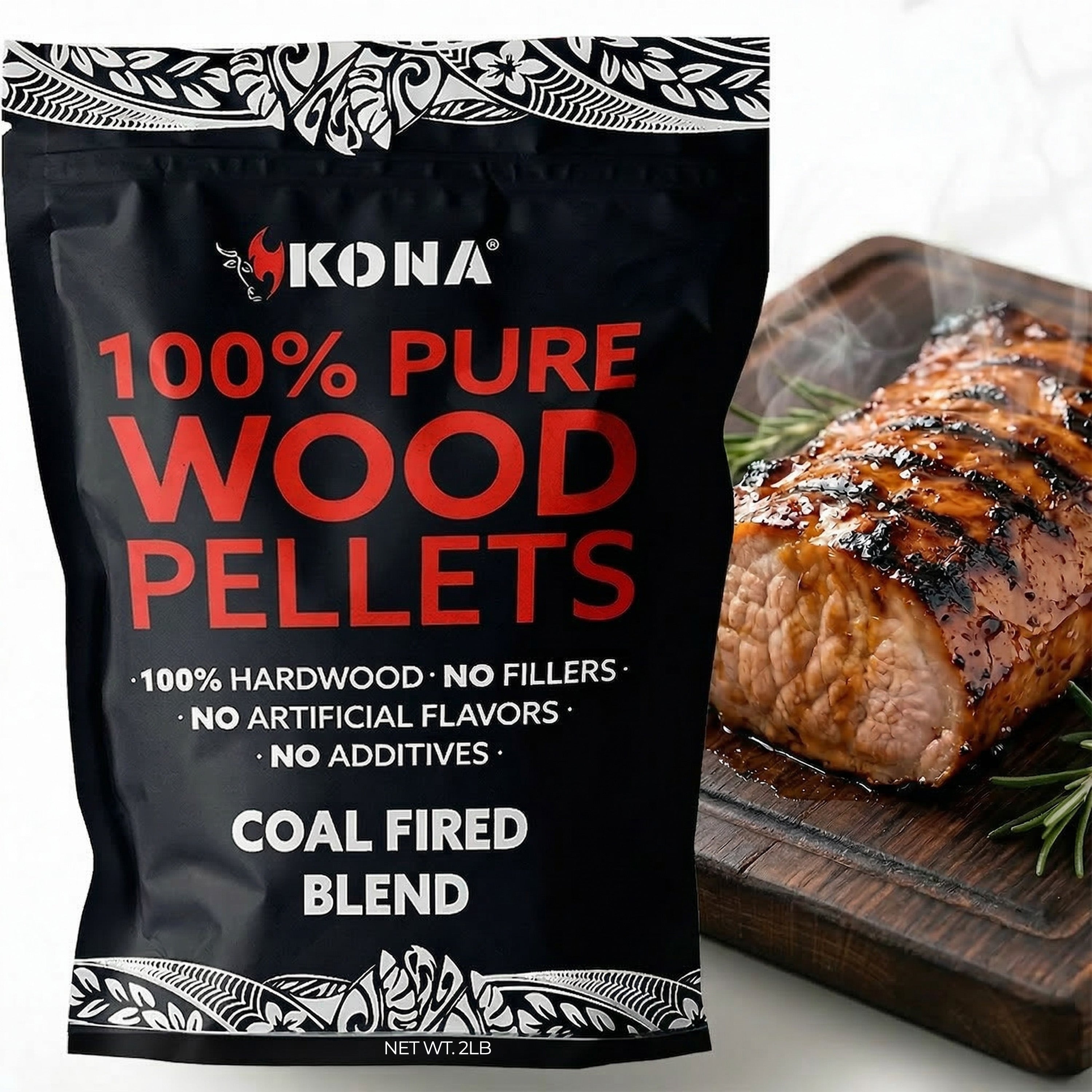 Coal-Fired Wood Smoker Pellets