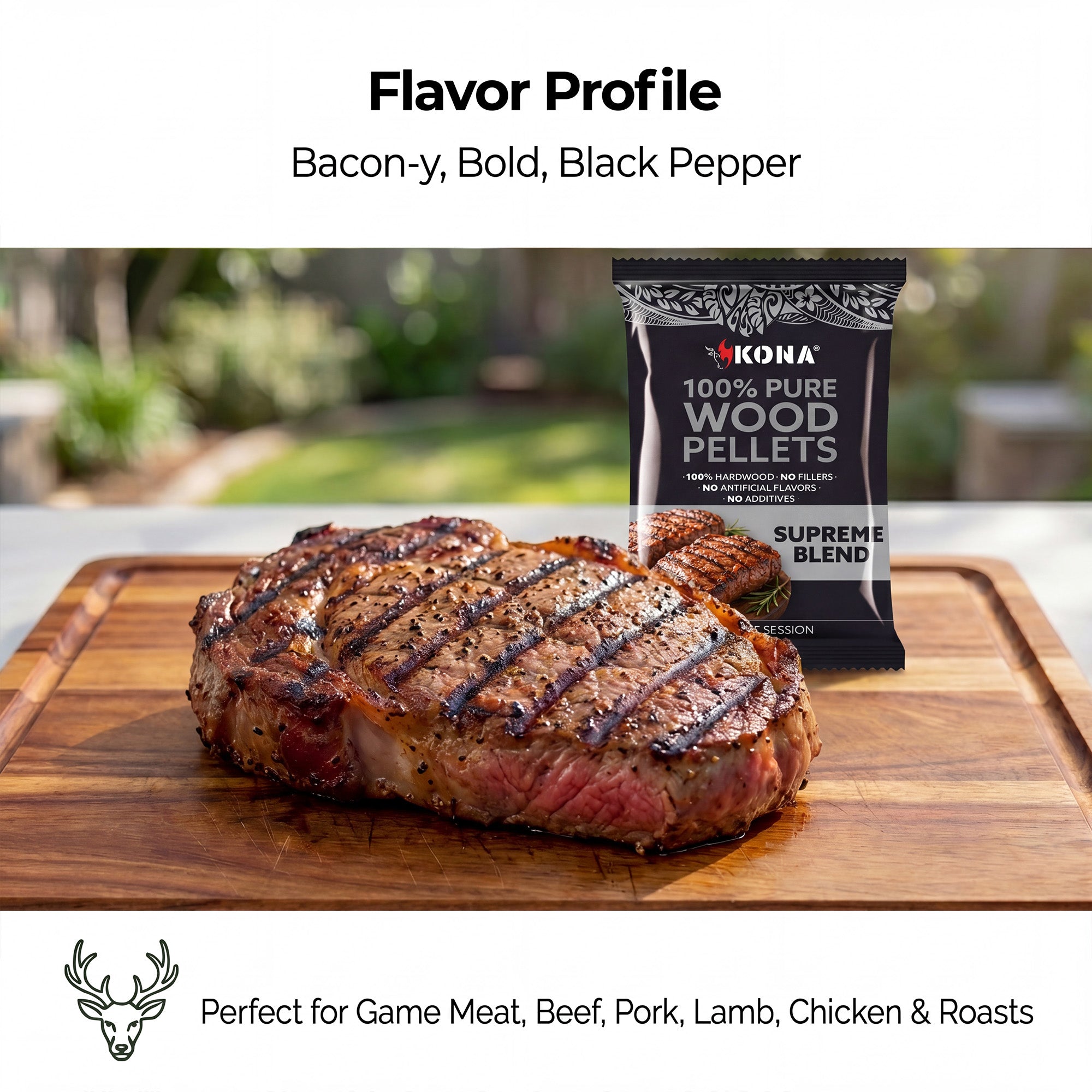Kona Smoke Pods™ Supreme Blend (24-Pack) for Ninja Woodfire Grill