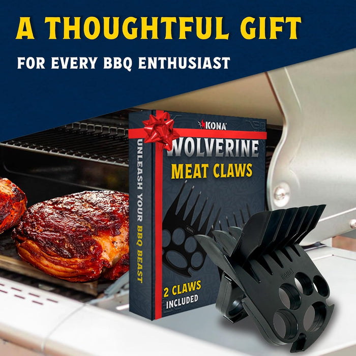 Kona Wolverine Meat Shredder Claws - Heavy Duty Bear Claw Meat Shredde