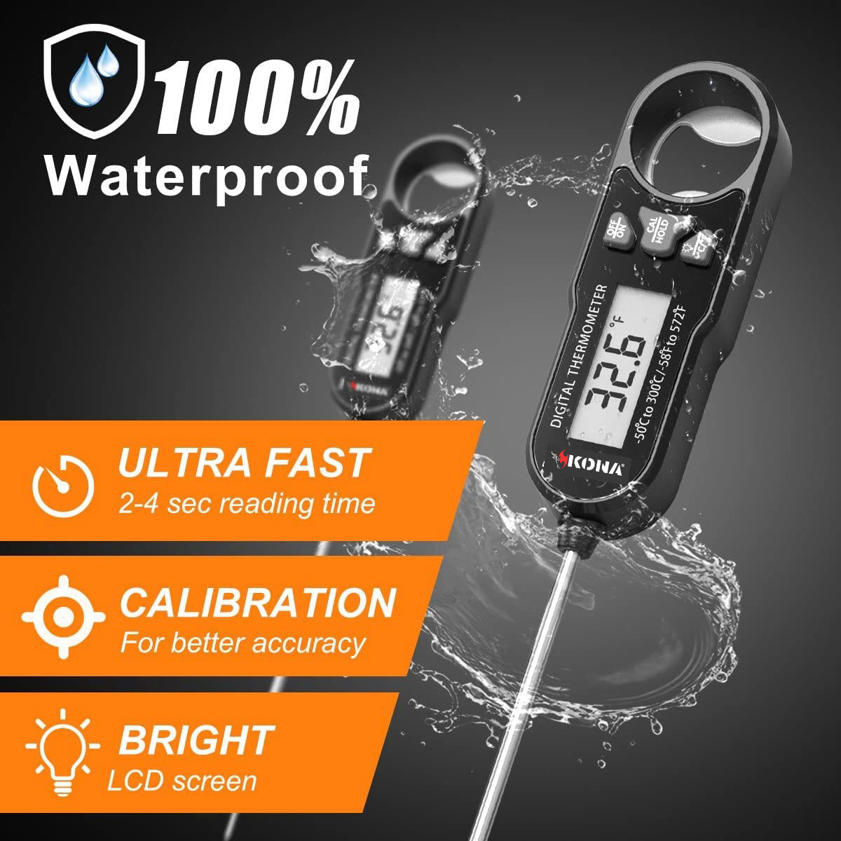 Digital Meat and Candy Thermometer