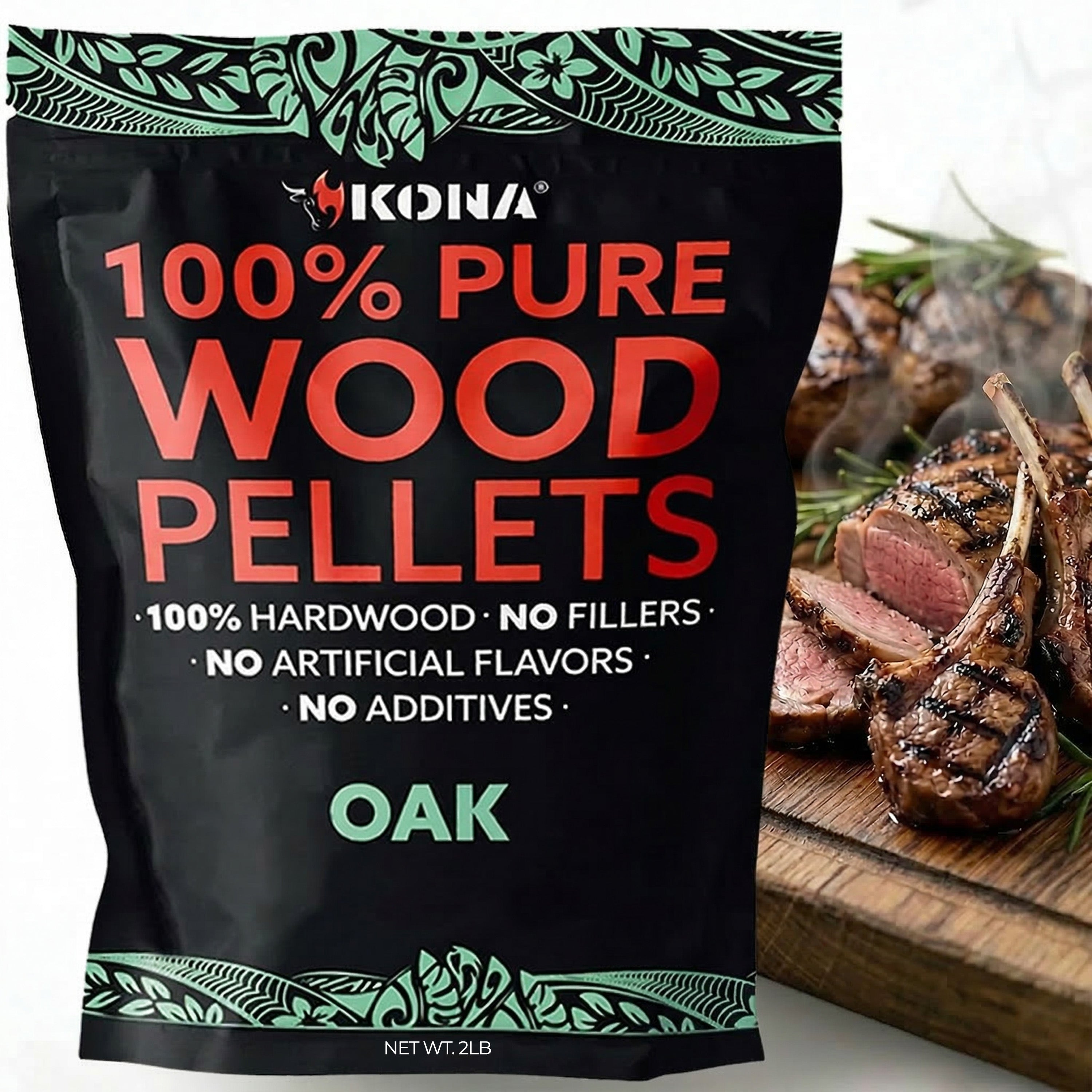 100% Oak Wood Smoker Pellets