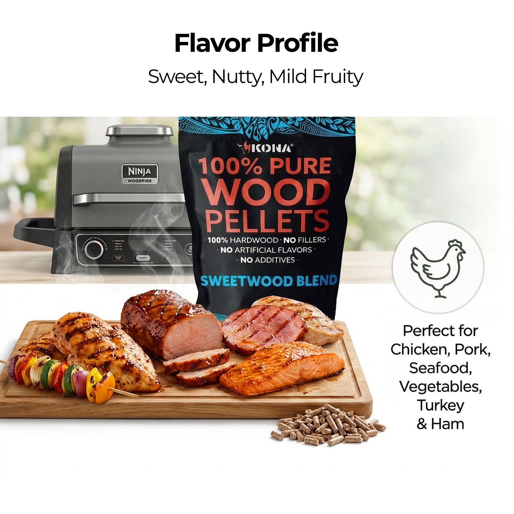 Sweetwood Blend Wood Smoker Pellets