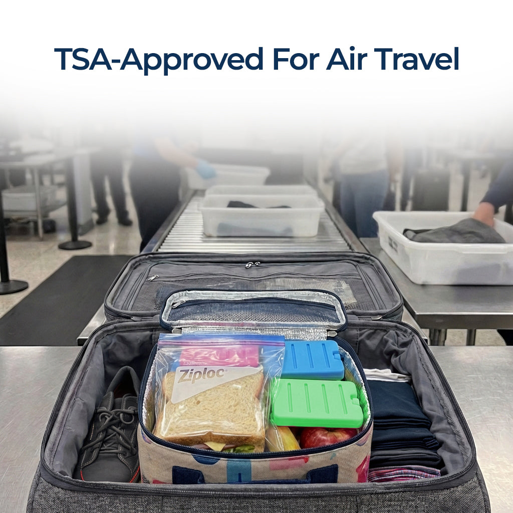 Small Ice Packs - TSA Compliant (Set of 6)