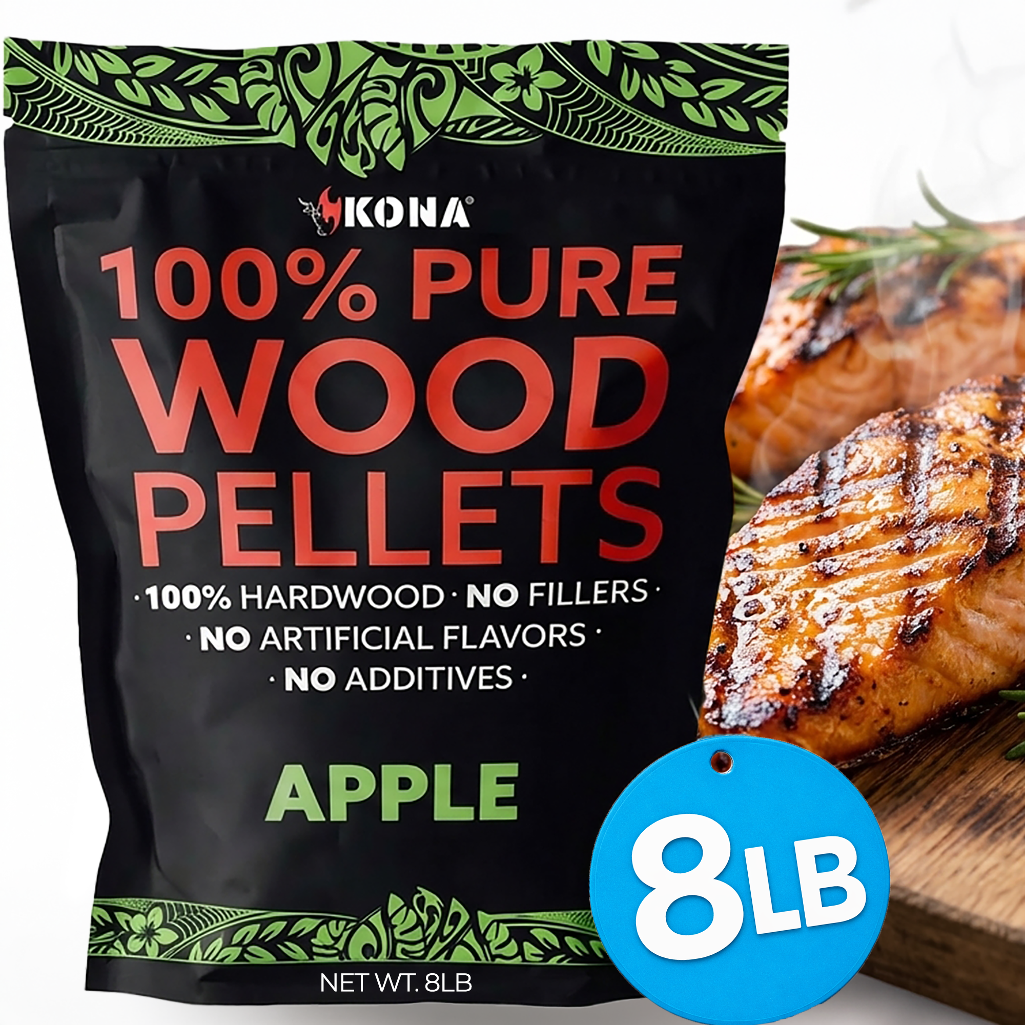 100% Apple Wood Smoker Pellets