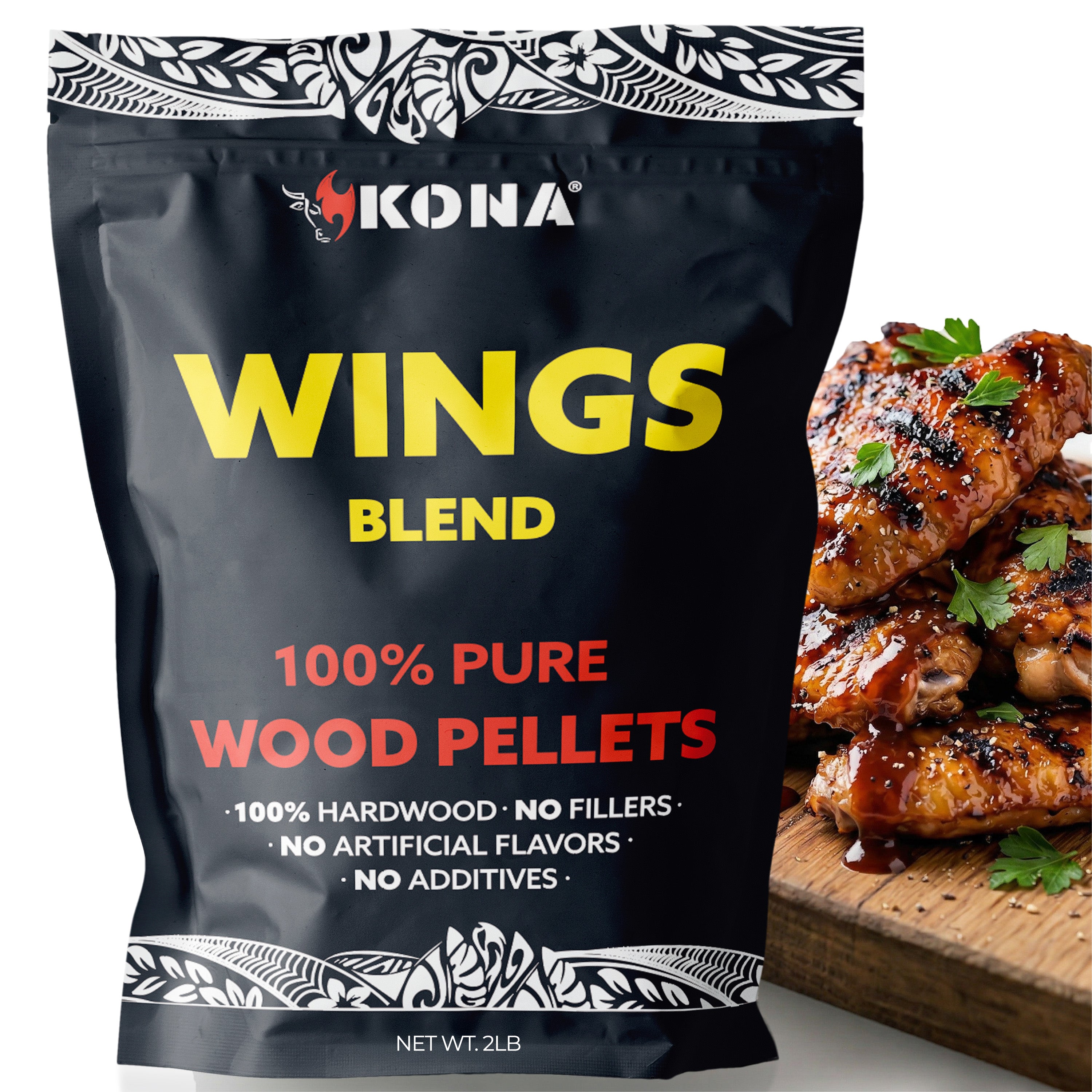 Wings Blend Wood Smoker Pellets