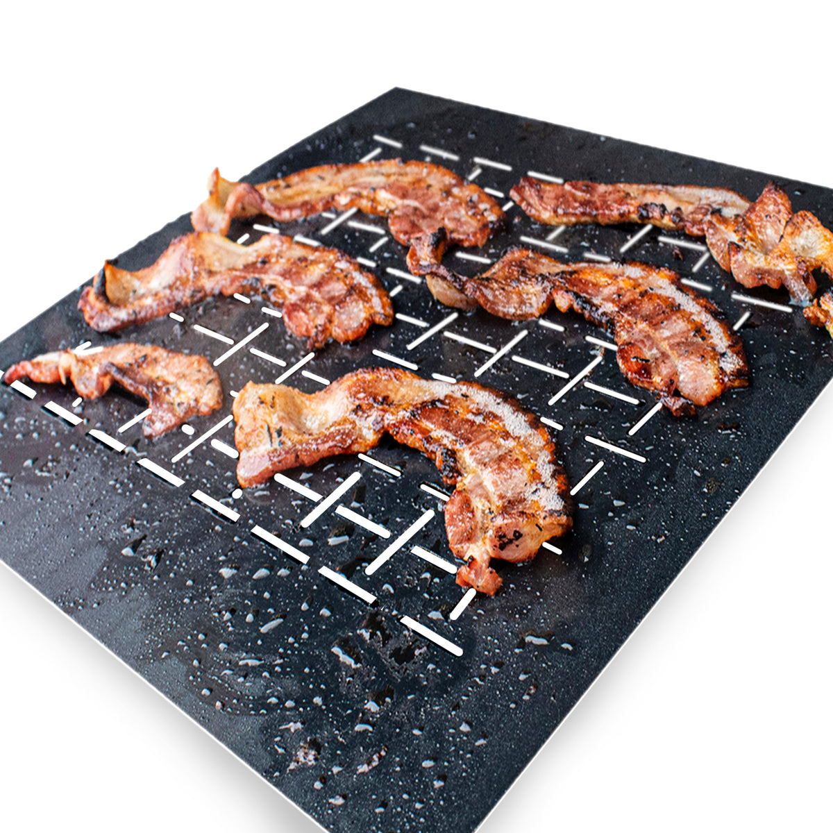 KONA Best BBQ Grill Mats with Holes - Heavy Duty 600 Degree Non-Stick