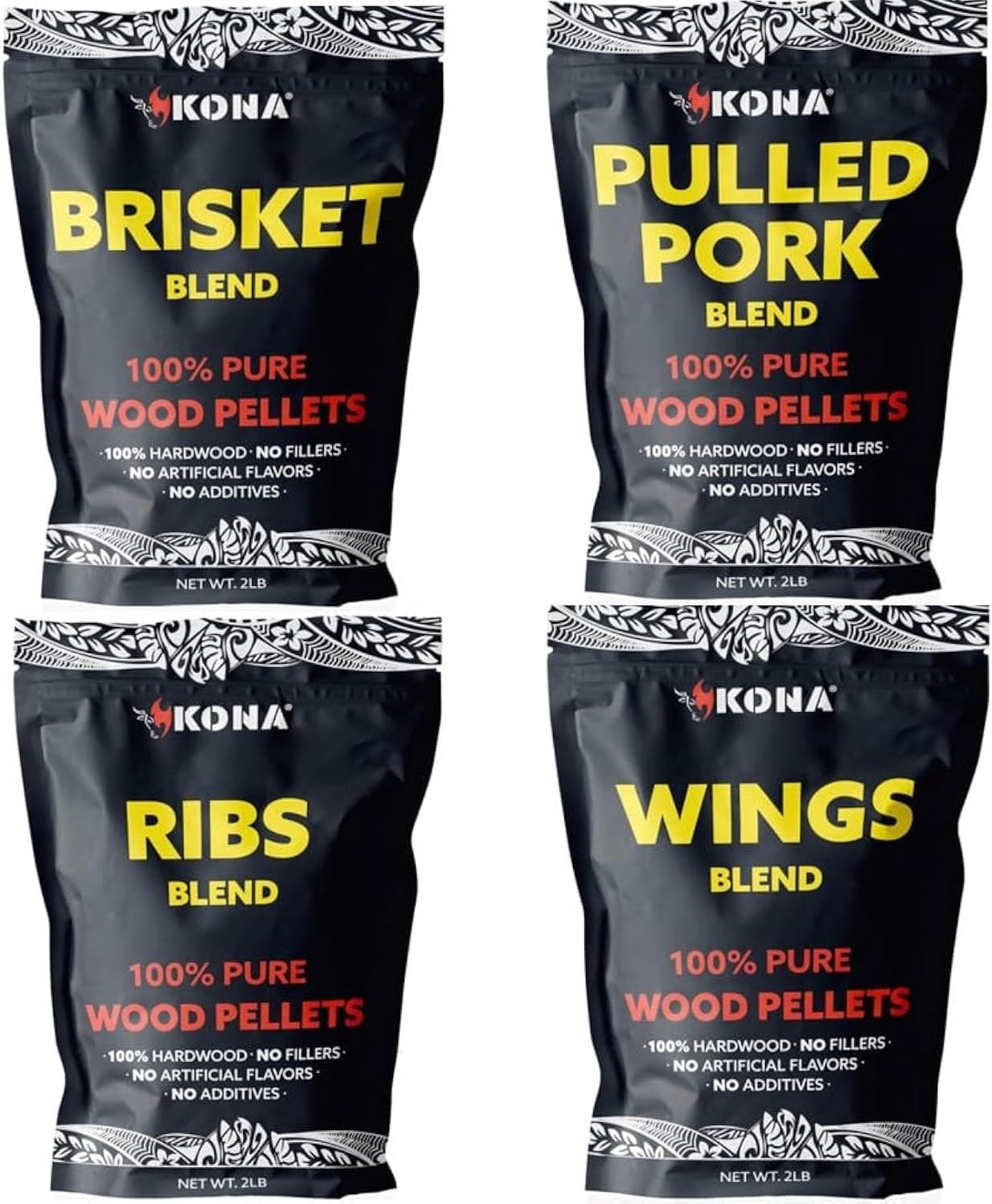 Kona Build Your Own Wood Smoker Pellet Variety Pack - Mini Smoker