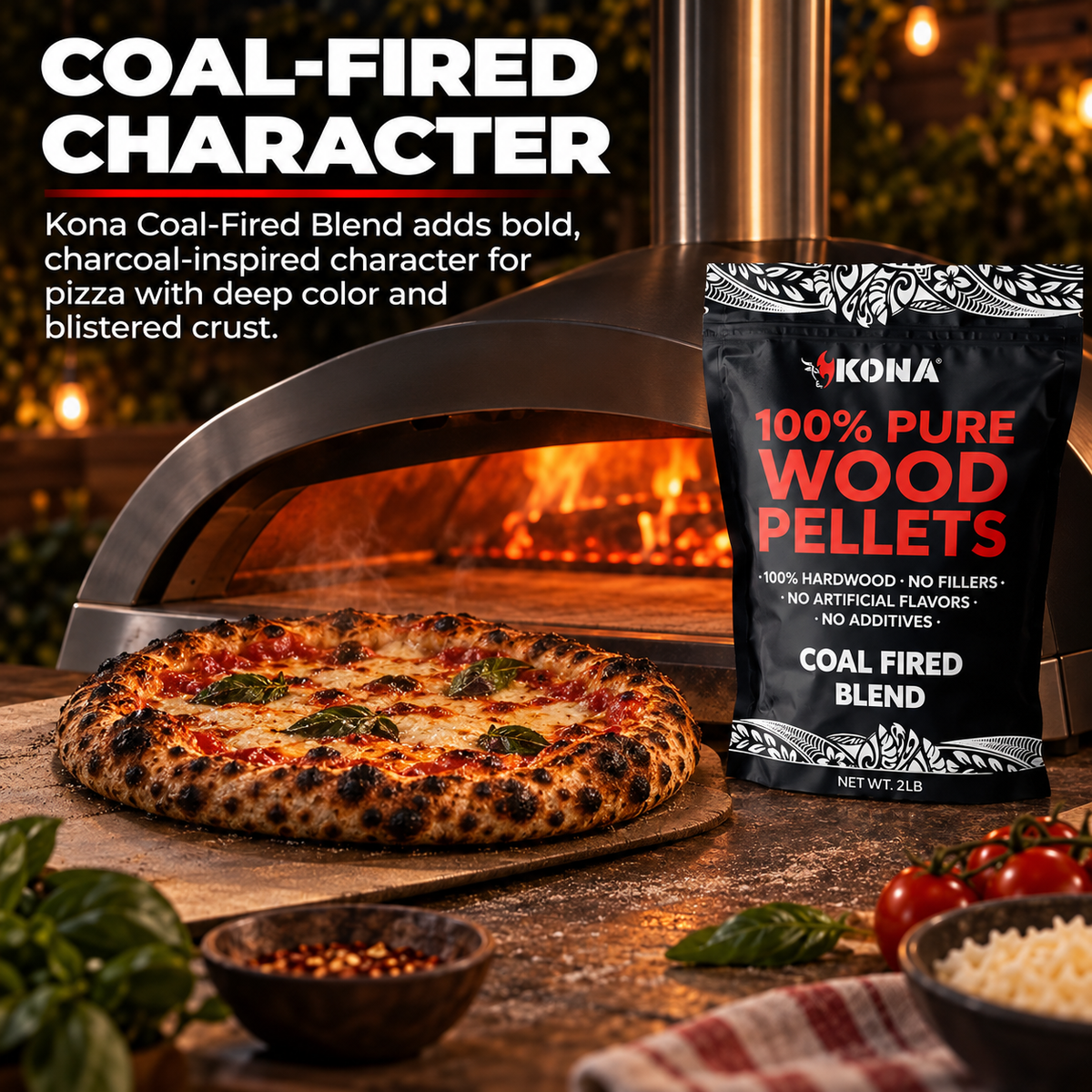 Pizza Night Kit - Smoker Pellets + Pizza Stone